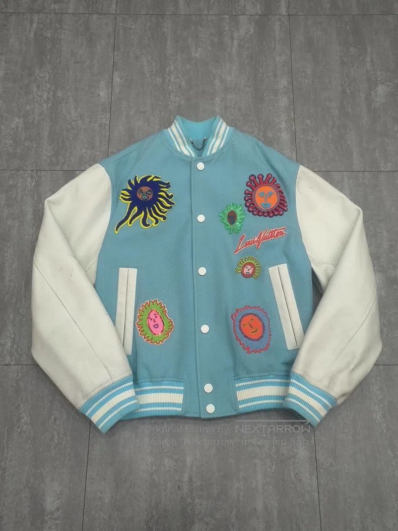 Louis Vuitton Louis Vuitton Yayoi Kusama Signature Baseball Jacket Size US M / EU 48-50 / 2 - 1 Thumbnail