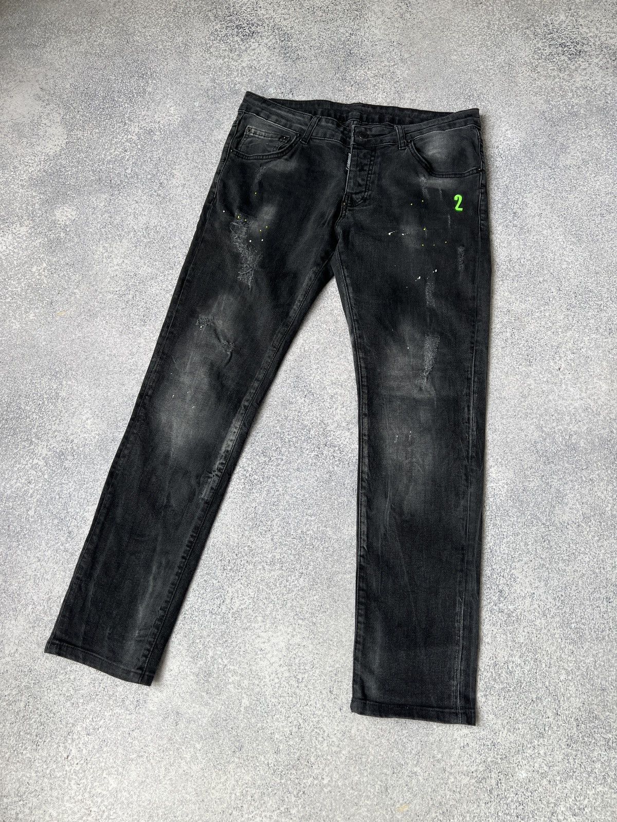 Dsquared2 × Vintage Vintage Dsquared2 black luxury pants Size US 32 / EU 48 - 4 Thumbnail