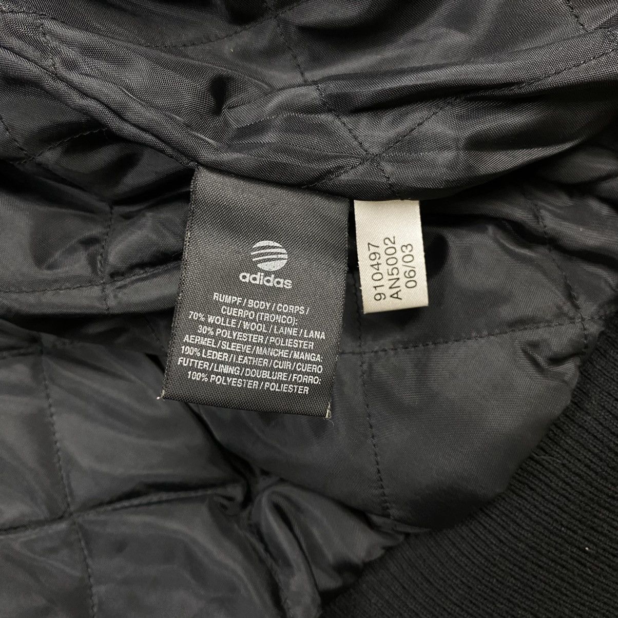 Y-3 Y-3 yohji yamamoto wool varsity mix leather Size US XS / EU 42 / 0 - 10 Thumbnail