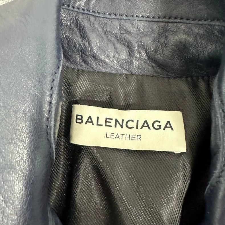Balenciaga Balenciaga size 38 Leather motorcycle jacket 2502-Nextarrow Size US M / EU 48-50 / 2 - 5 Thumbnail