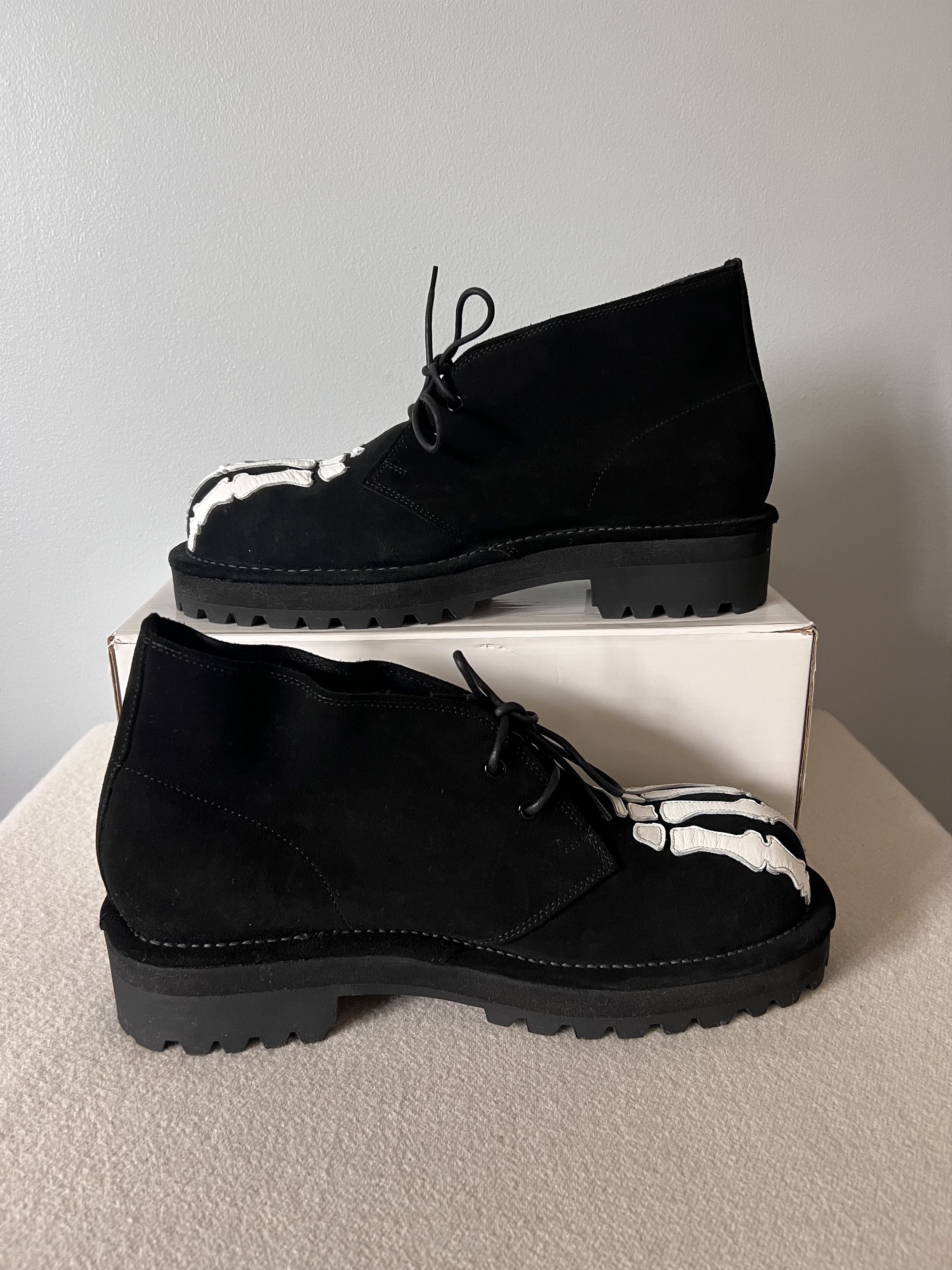 Kids Love Gaite × Takahiromiyashita The Soloist. Takahiromiyashita The Soloist. Kids Love Gaite Bone Boots Size US 11 / EU 44 - 3 Thumbnail