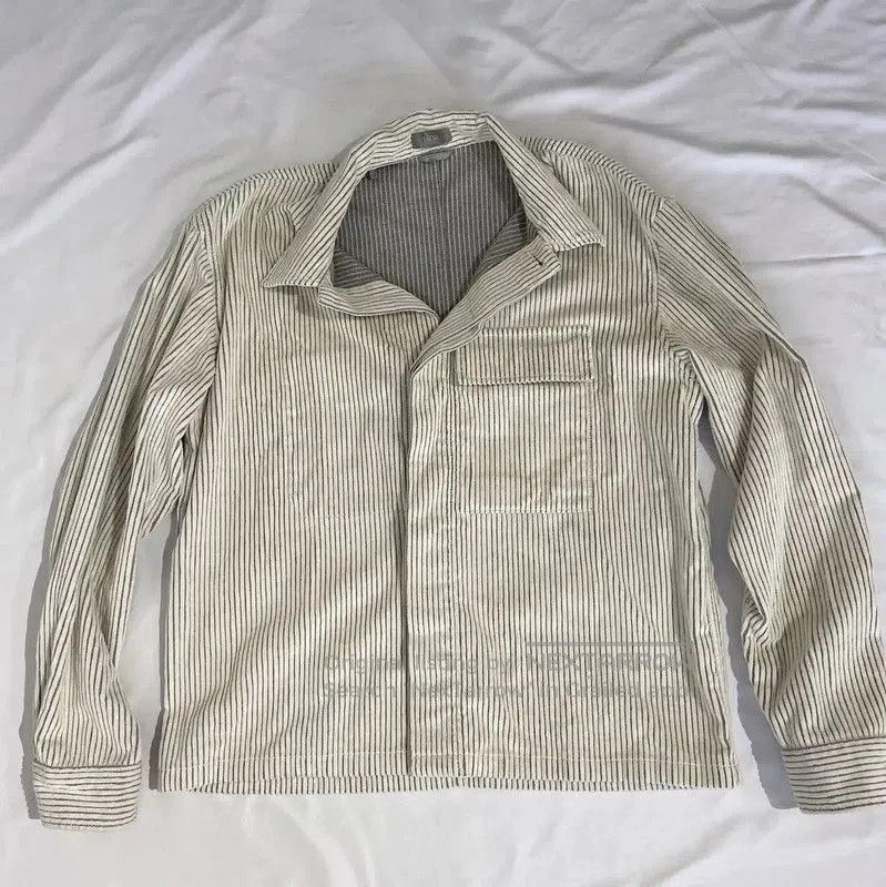 Dior Dior Cream Striped Cardigan for Men . Size US XL / EU 56 / 4 - 1 Thumbnail