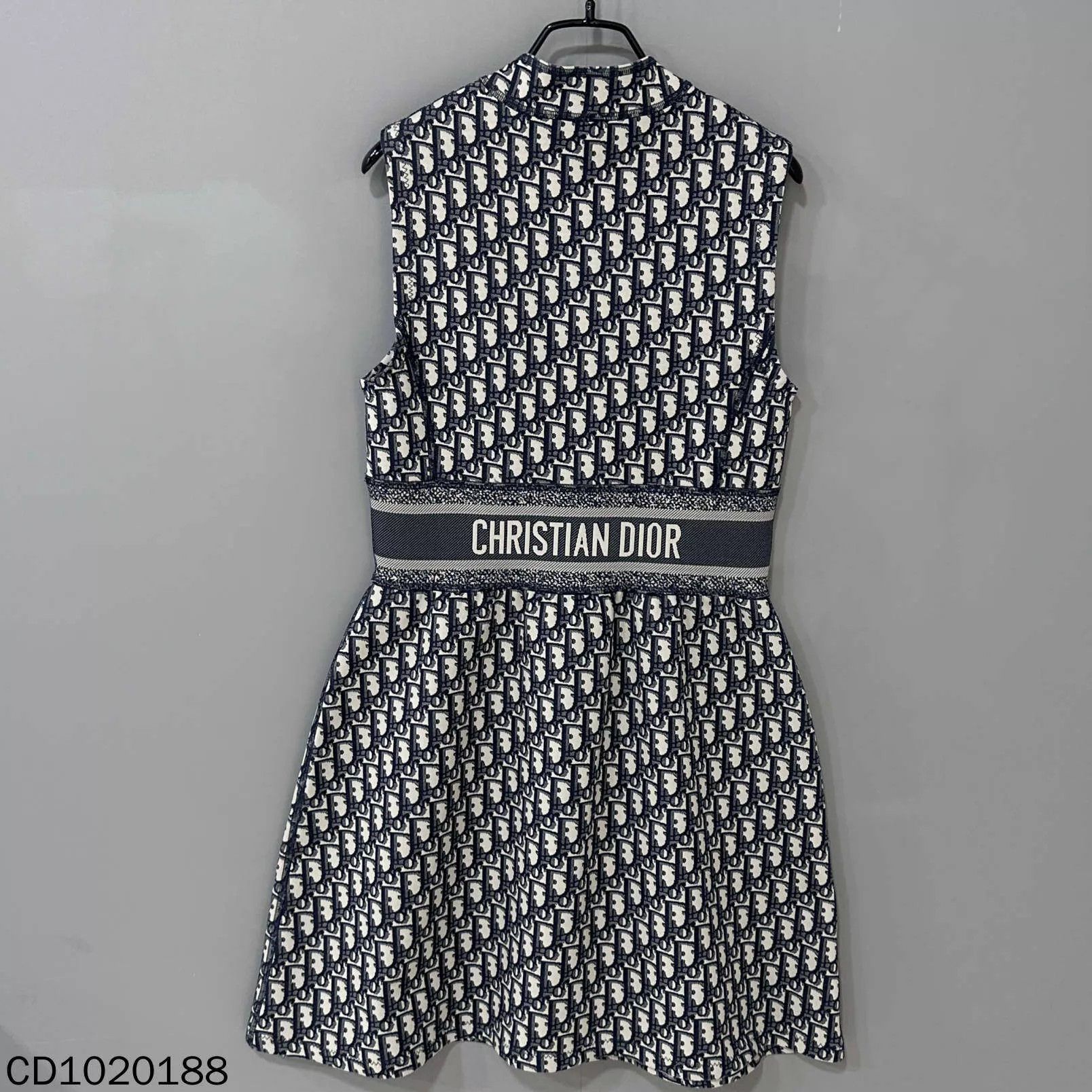 Dior Dior Oblique All Over Logo Sleeveless Dress 38 Size S / US 4 / IT 40 - 2 Thumbnail