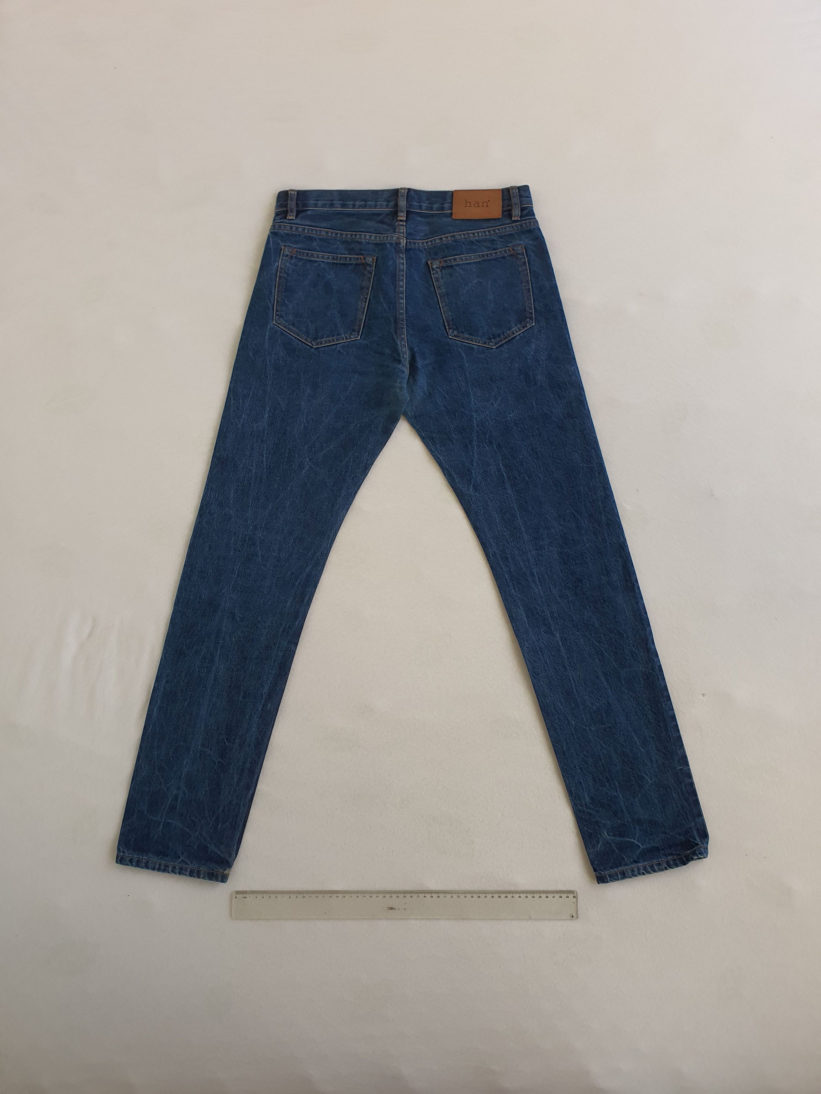 Han Kjobenhavn ''TAPERED JEANS'' (M-90064-12) - Selvedge - Japanese Fabric Size US 29 - 2 Thumbnail