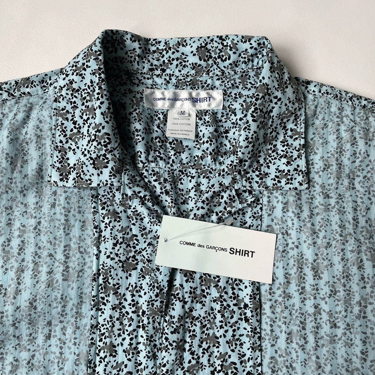 Comme des Garcons Inside Out Print Camp Collar Shirt Size US M / EU 48-50 / 2 - 3 Thumbnail