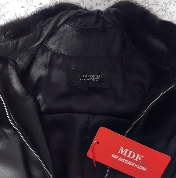 Other leather trench coat sz S with mink fur Size S / US 4 / IT 40 - 3 Thumbnail