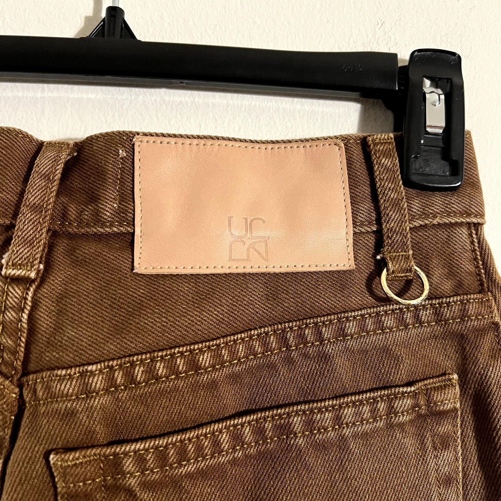 Ulla Johnson ULLA JOHNSON the agnes jean in umber wash brown size 24 Size 24" / US 00 / IT 34 - 9 Thumbnail