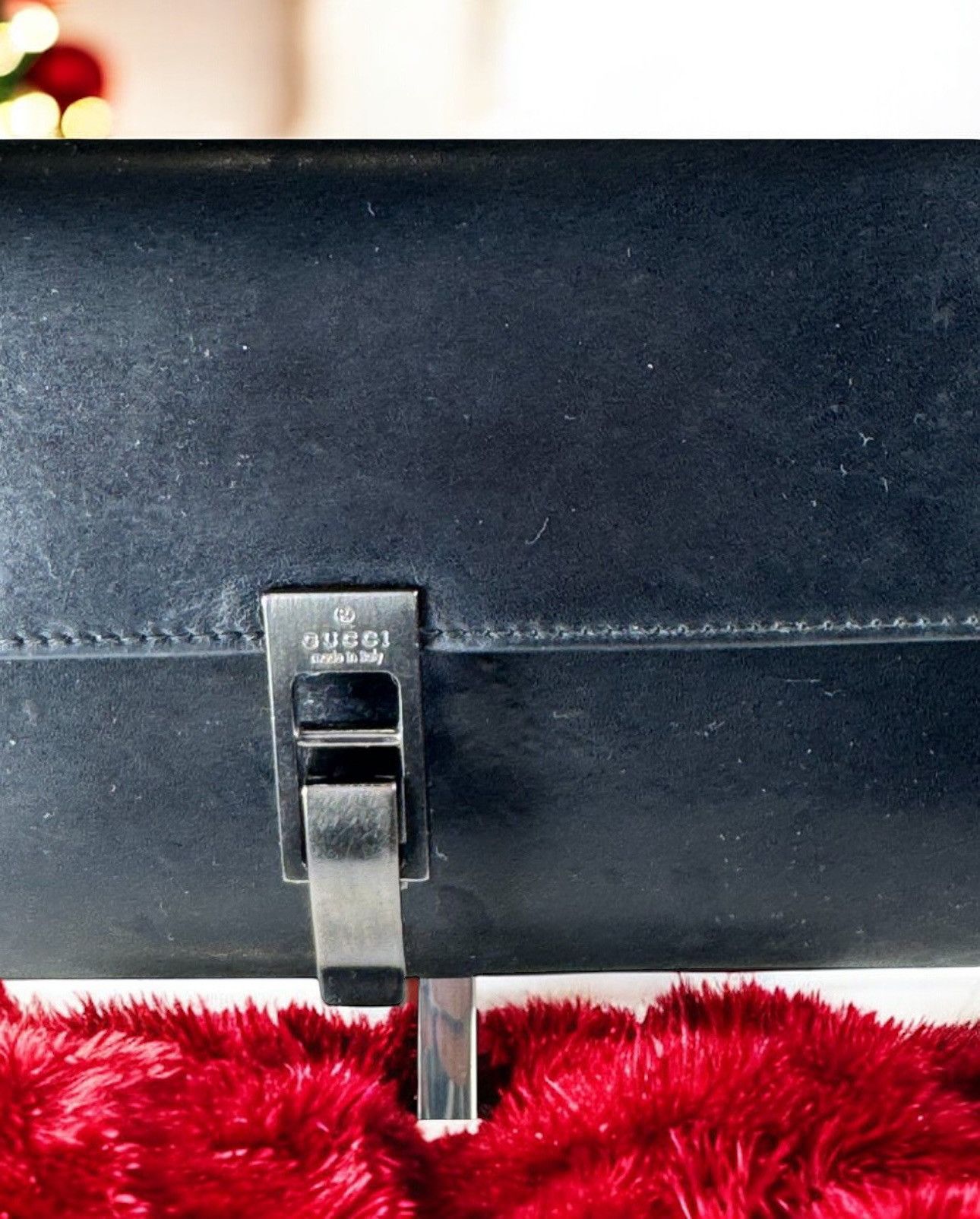 Gucci GUCCI Soft leather continental wallet with GUCCI clasp Size ONE SIZE - 2 Thumbnail