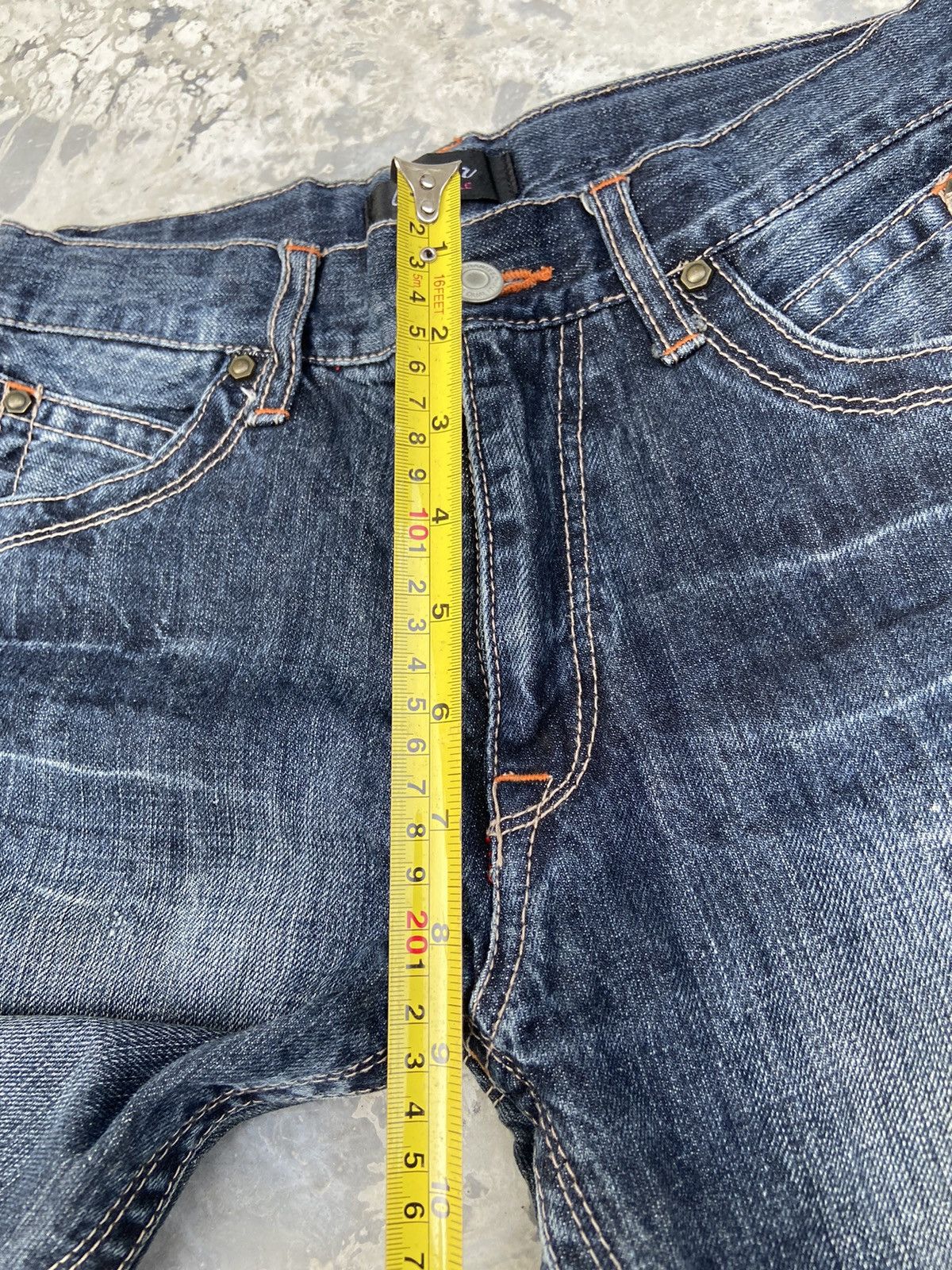 Hysteric Glamour × If Six Was Nine × Le Grande Bleu (L.G.B.) Oririn denim pants comport style Size 25" / US 0 / IT 36 - 12 Thumbnail