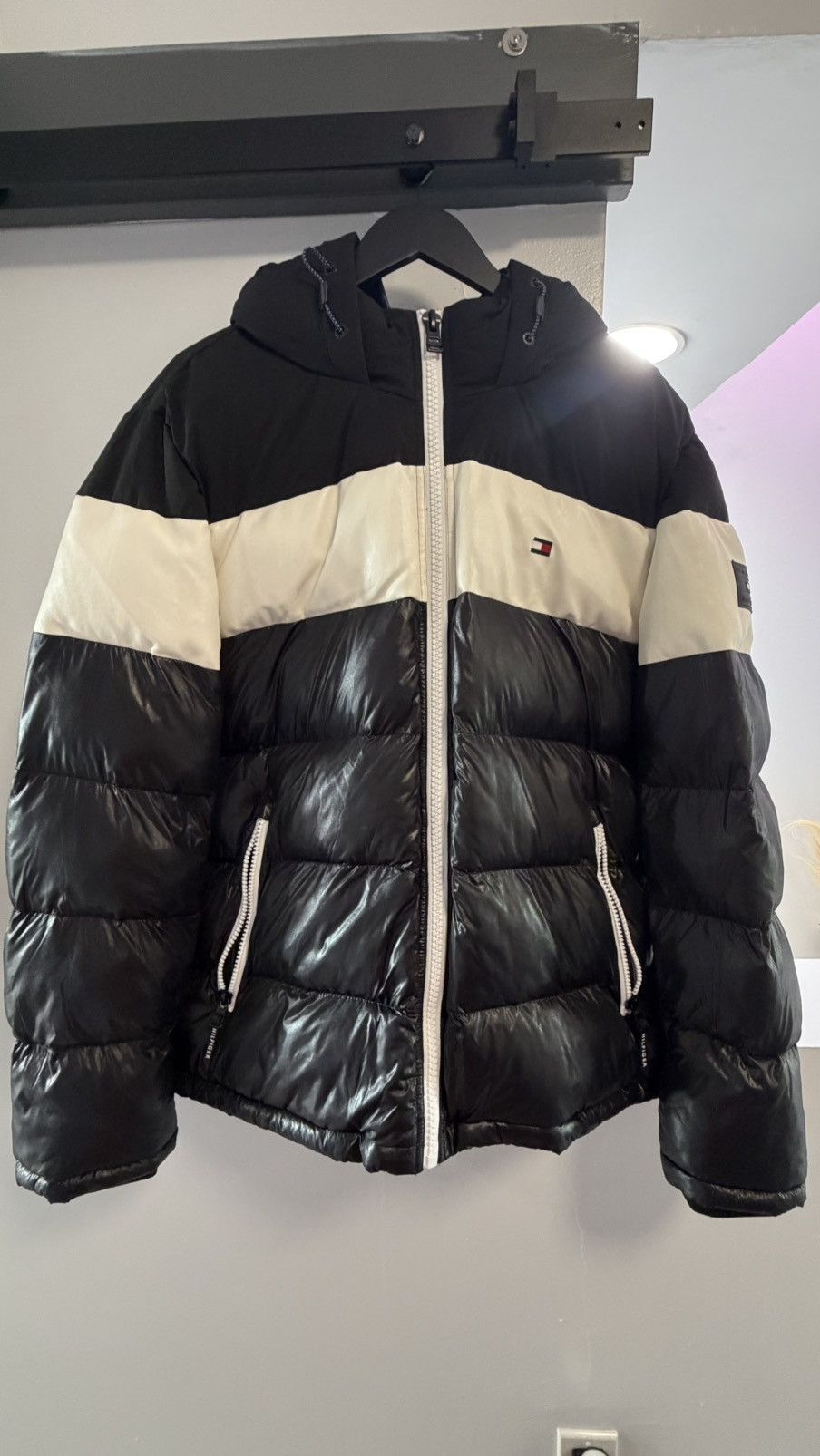 Tommy Hilfiger Tommy Hilfiger Puffer with Hood Size US XL / EU 56 / 4 - 1 Thumbnail