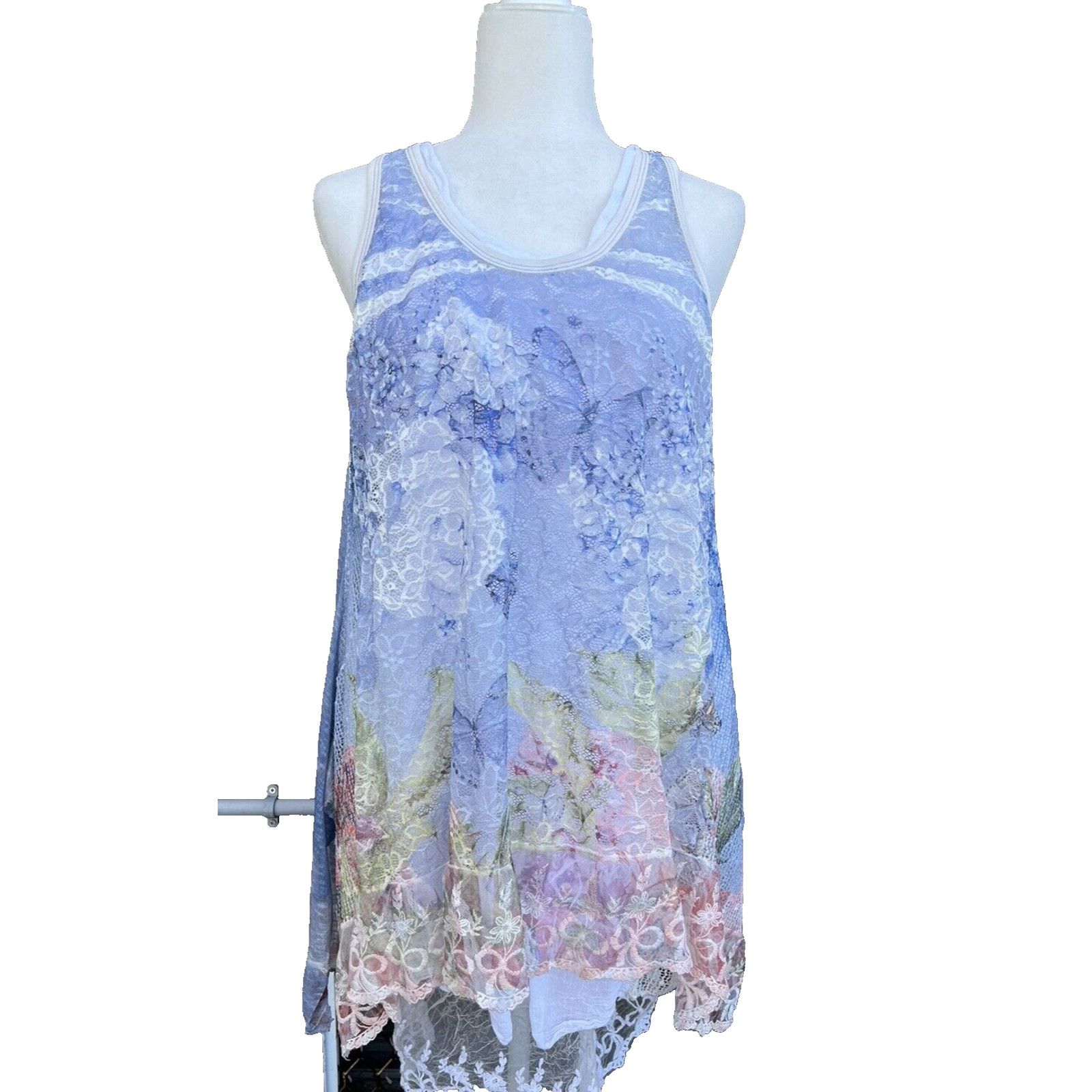 & Other Stories Made In Italy 100% Cotton Tunic Top Medium A000278 Size M / US 6-8 / IT 42-44 - 1 Thumbnail
