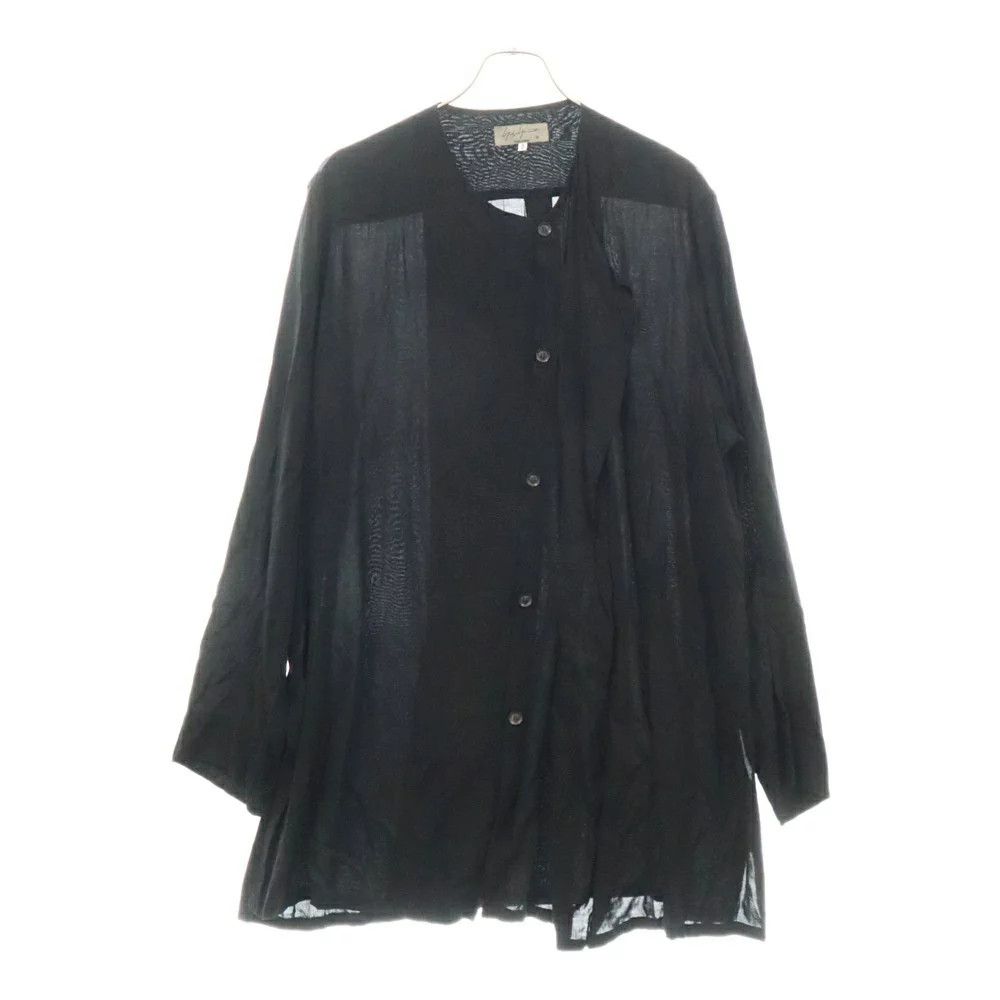 Yohji Yamamoto Yohji Yamamoto POUR HOMME 19SS Rayon long sleeve shirt Size US M / EU 48-50 / 2 - 1 Thumbnail