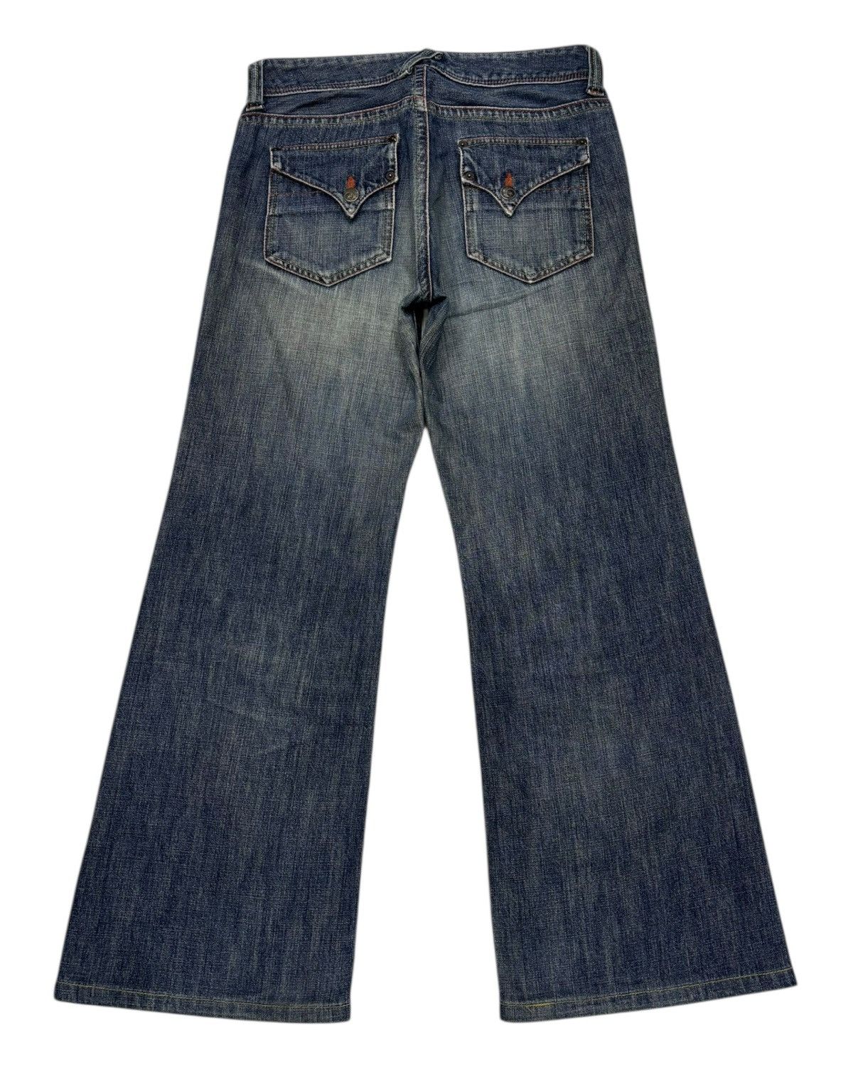 Hysteric Glamour FLARE BAGGY JEAN BOBSON 90's STYLE JAPANESE JEAN FLARE JEAN Size US 31 - 2 Thumbnail