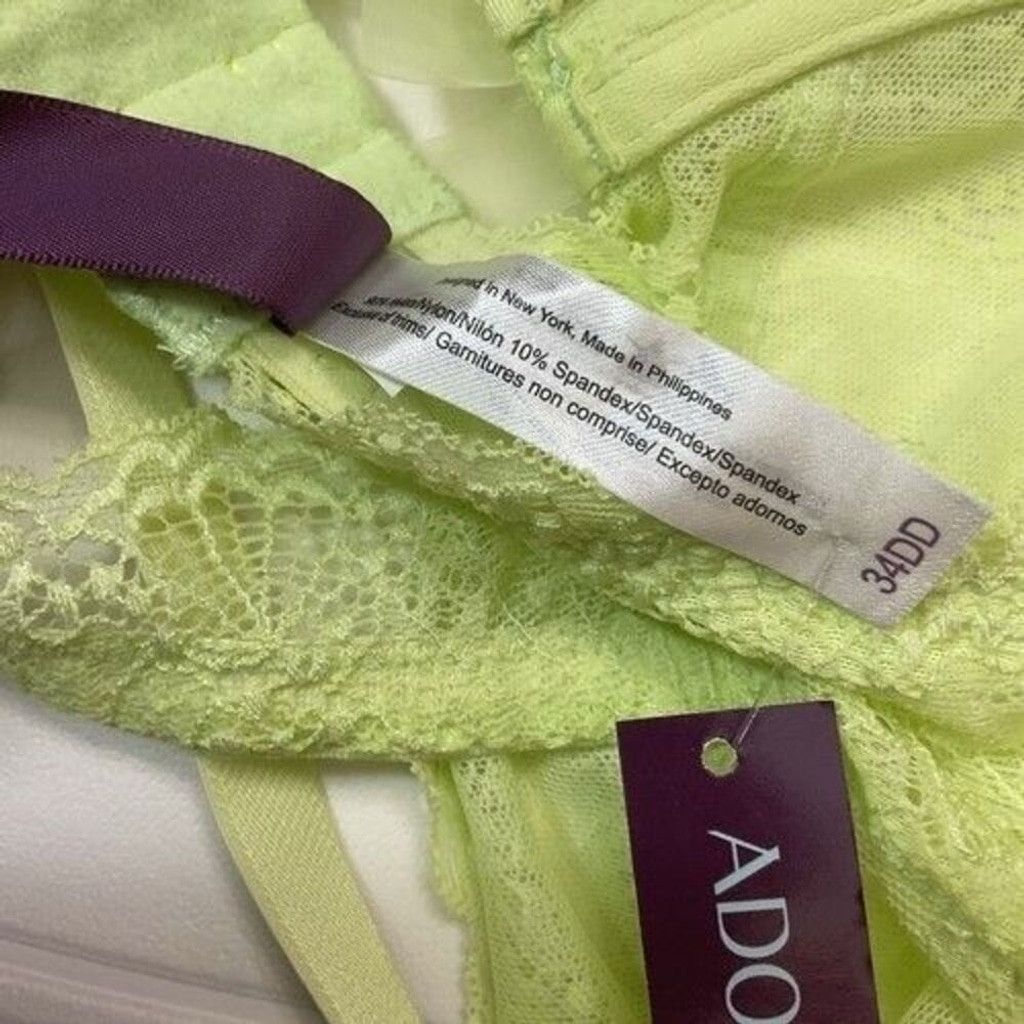 Other Adore Me Sheer Lace Full Coverage Underwired Bra Women 34DD Size ONE SIZE - 2 Thumbnail