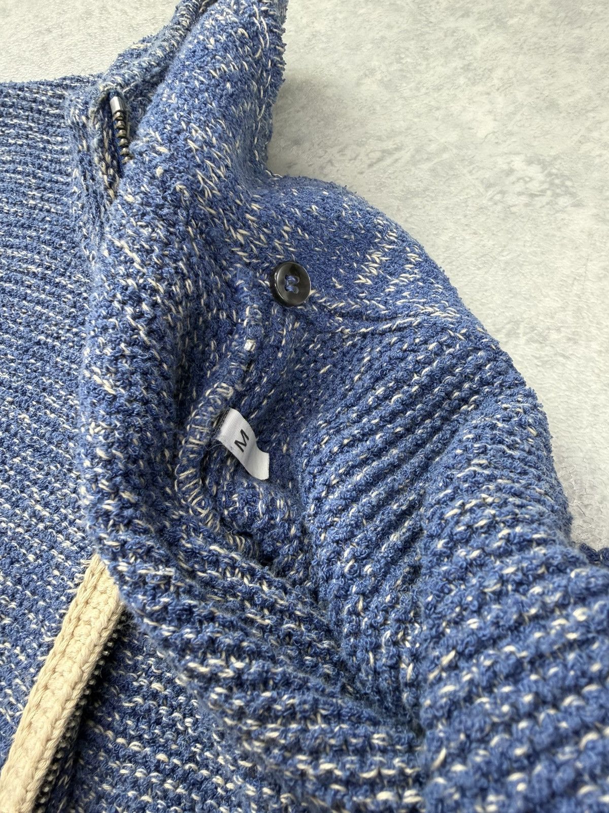 Other Luis Trenker Italy Knit Cardigan Blue Zip Sweater Size M Size US M / EU 48-50 / 2 - 15 Thumbnail