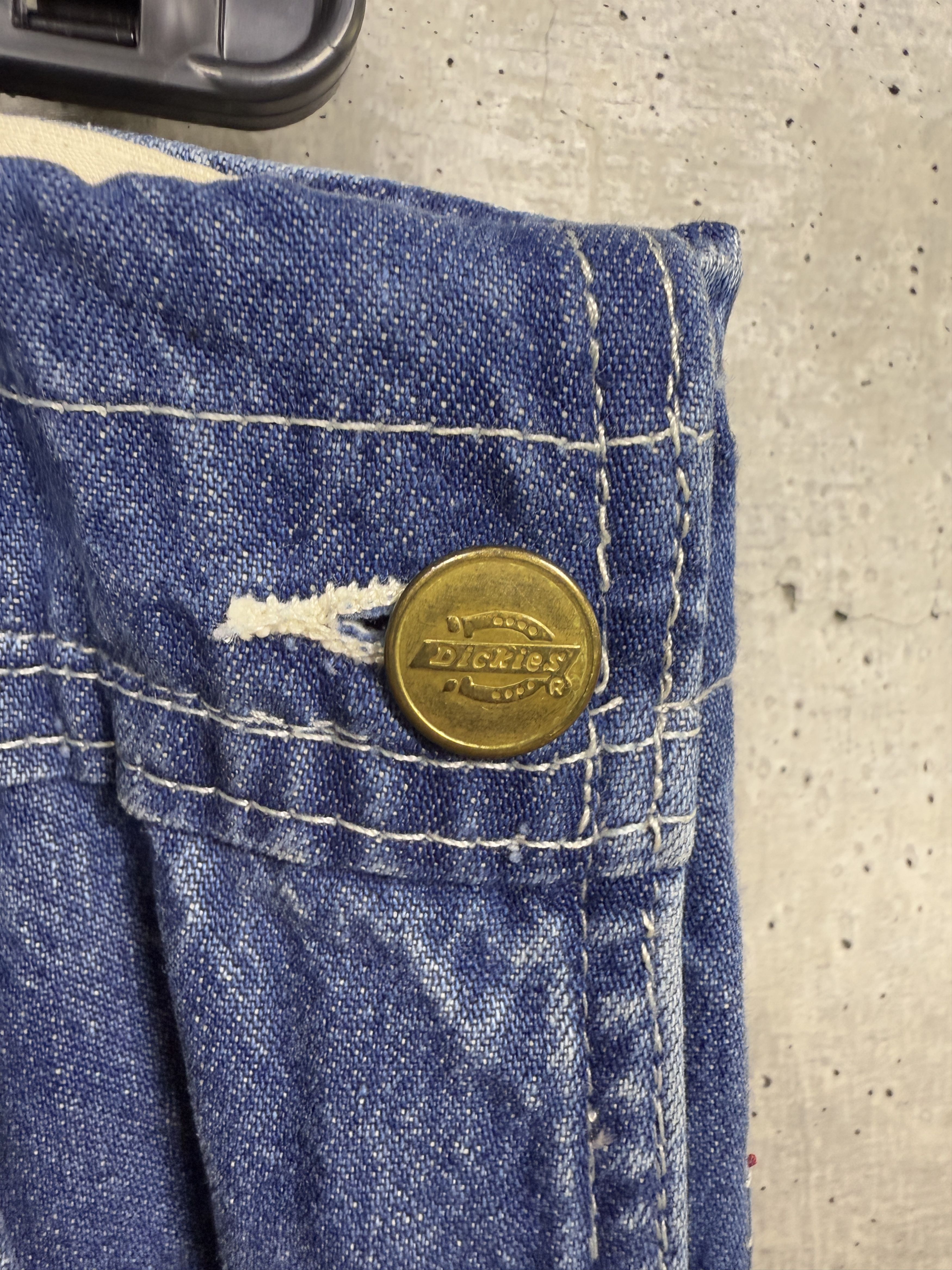 Greg Lauren $1700 Greg Lauren Denim Zip Wide Leg Jeans with Sweats Size US 34 / EU 50 - 5 Thumbnail