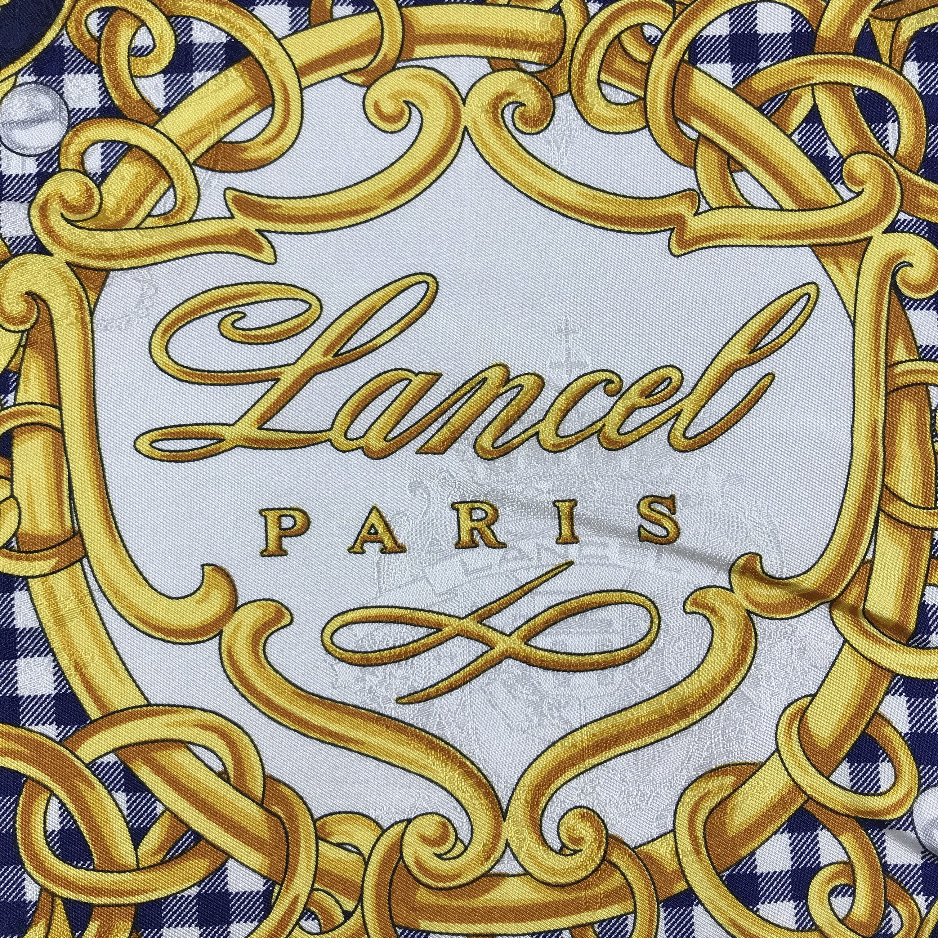 Lancel Vintage Lancel Silk Scarf Size ONE SIZE - 6 Thumbnail