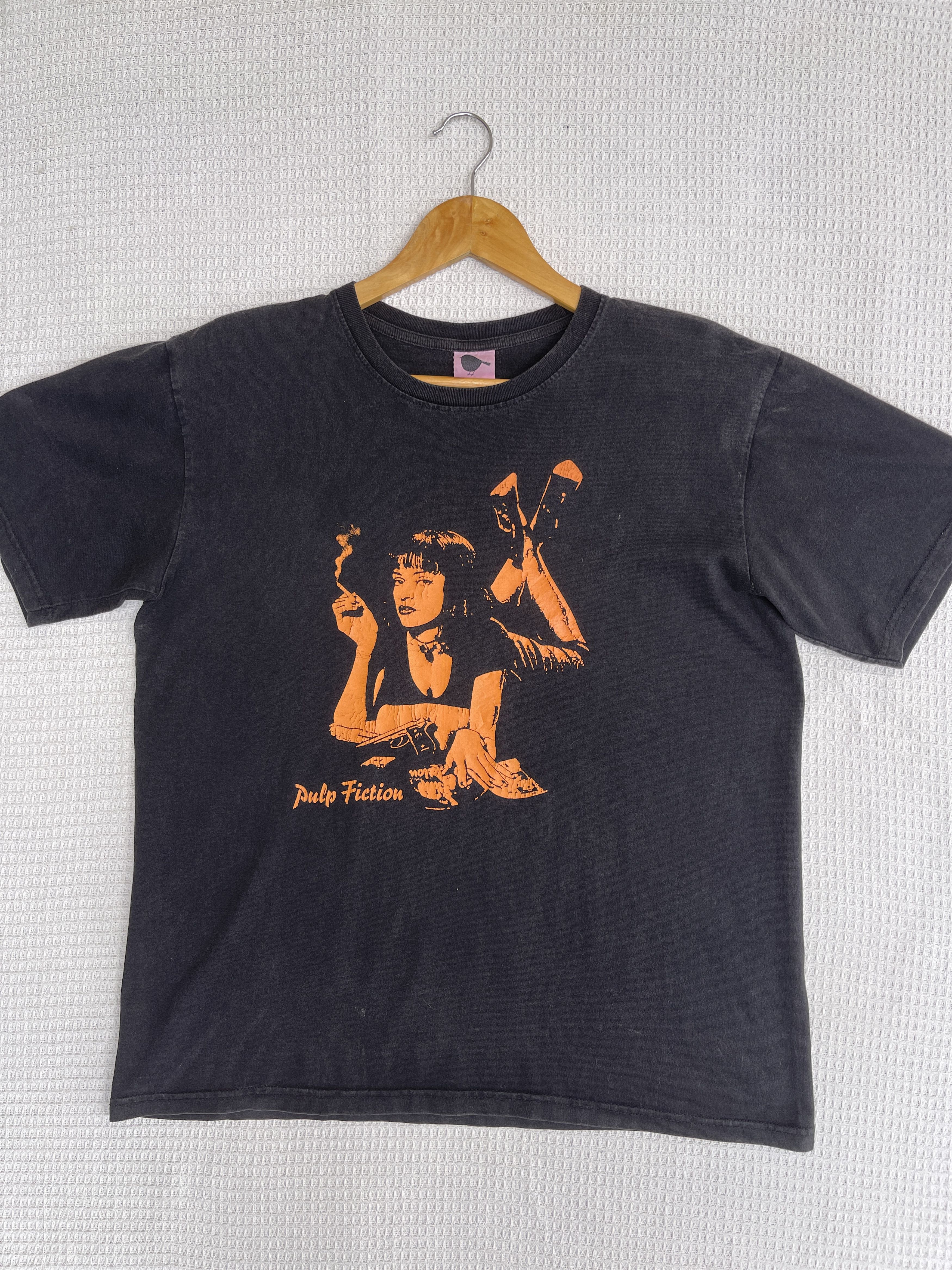 Vintage Last Drop🔥Rare🔥Vintage Pulp Fiction Sun Faded T-Shirt Size US M / EU 48-50 / 2 - 6 Thumbnail