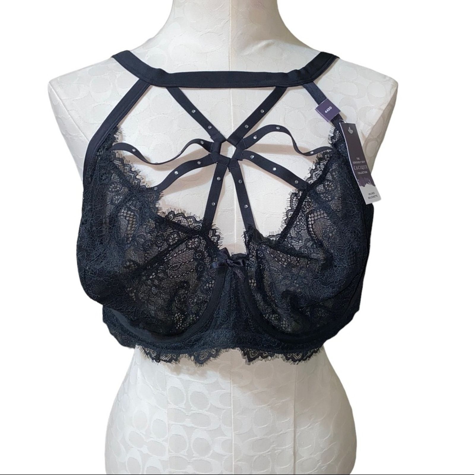 Other Cacique The Seriously Sexy Collection lace Bra 44DD NWTs Size ONE SIZE - 1 Thumbnail