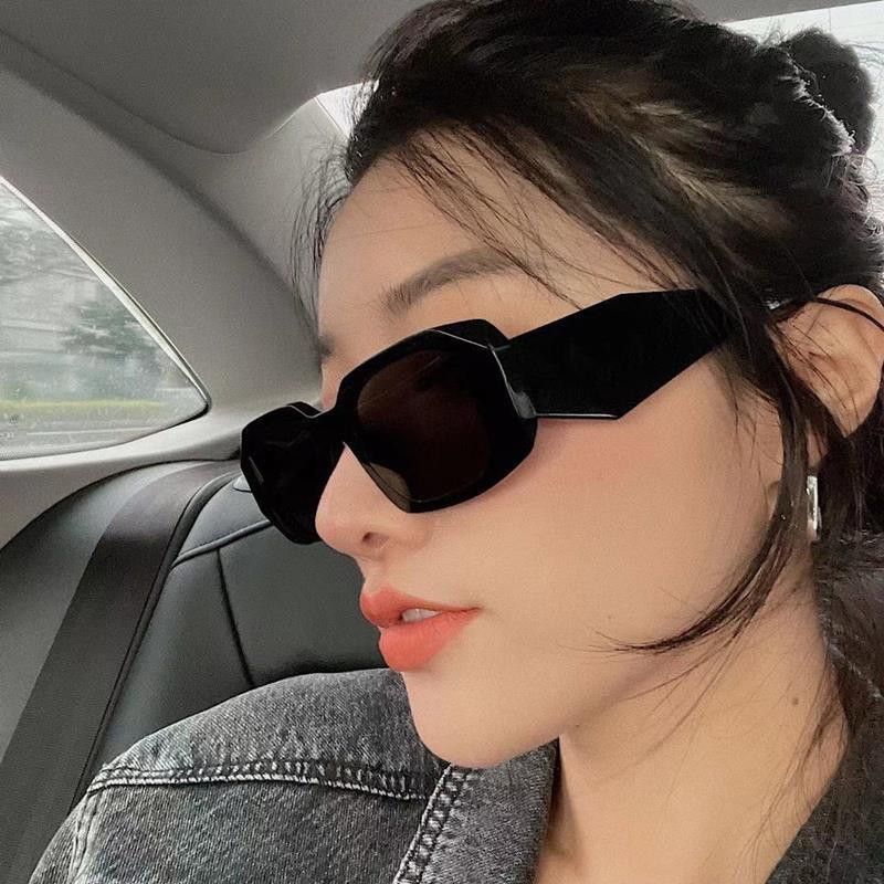 VIBE Retro Street ins style custom avant-garde sunglasses Size ONE SIZE - 4 Thumbnail