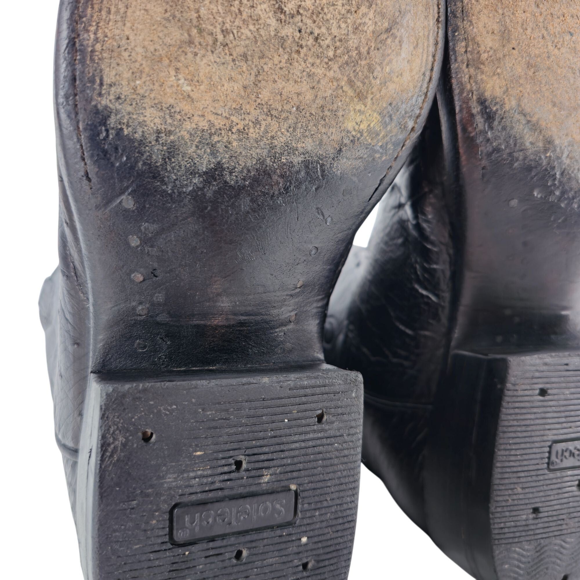 Other Luskey's Ryon's Mens size 9.5D Black Ostrich Exotic Leather Size US 9.5 / EU 42-43 - 16 Thumbnail