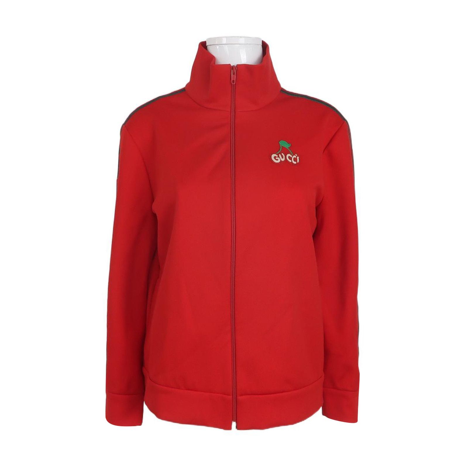 Gucci Gucci Cherry Logo Track Jacket Size L Size US L / EU 52-54 / 3 - 1 Thumbnail