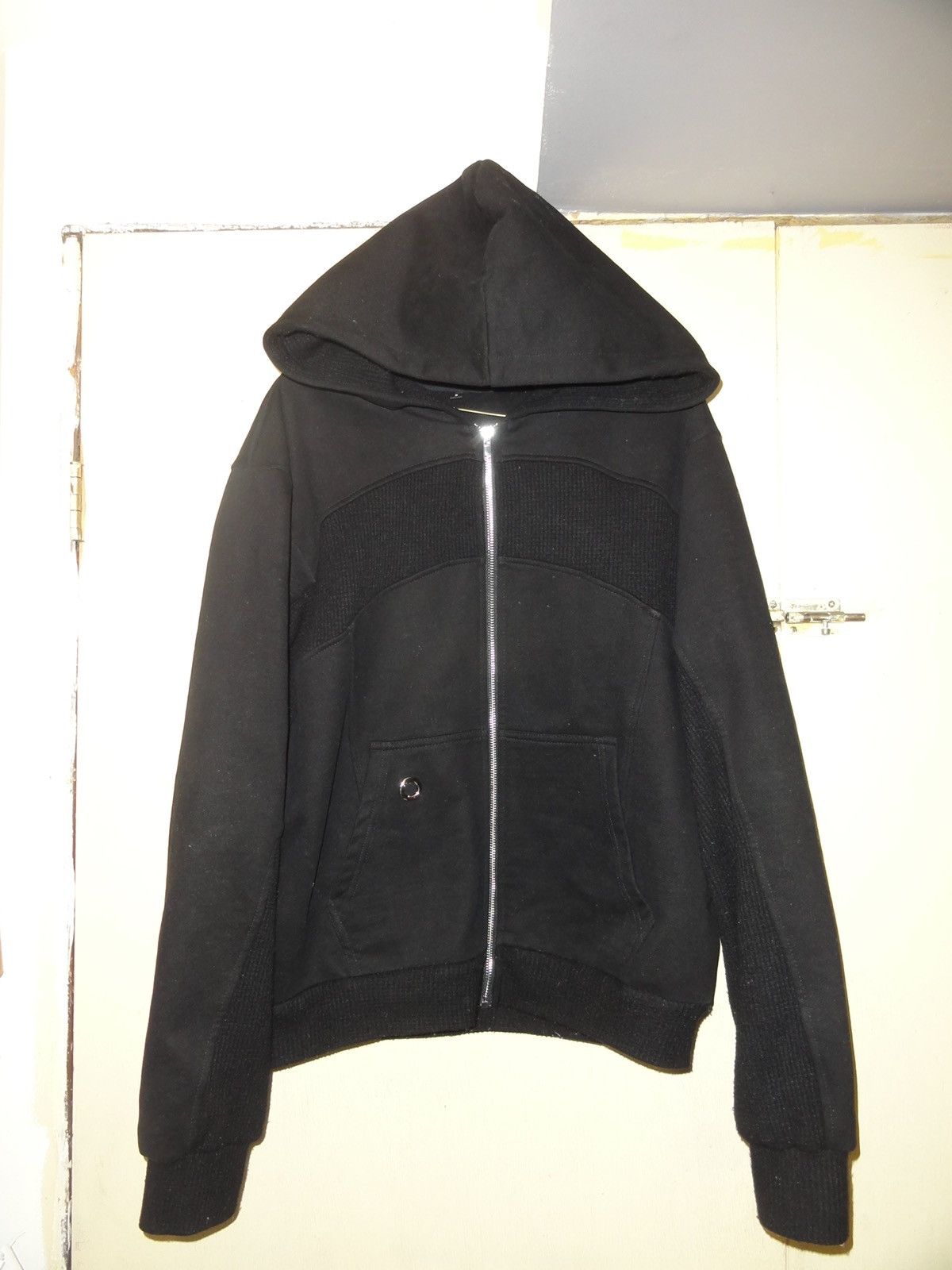 Hysteric Glamour × Japanese Brand × Le Grande Bleu (L.G.B.) Rare Waffle Paneled Zip Up Hoodie sweater Size US S / EU 44-46 / 1 - 10 Thumbnail