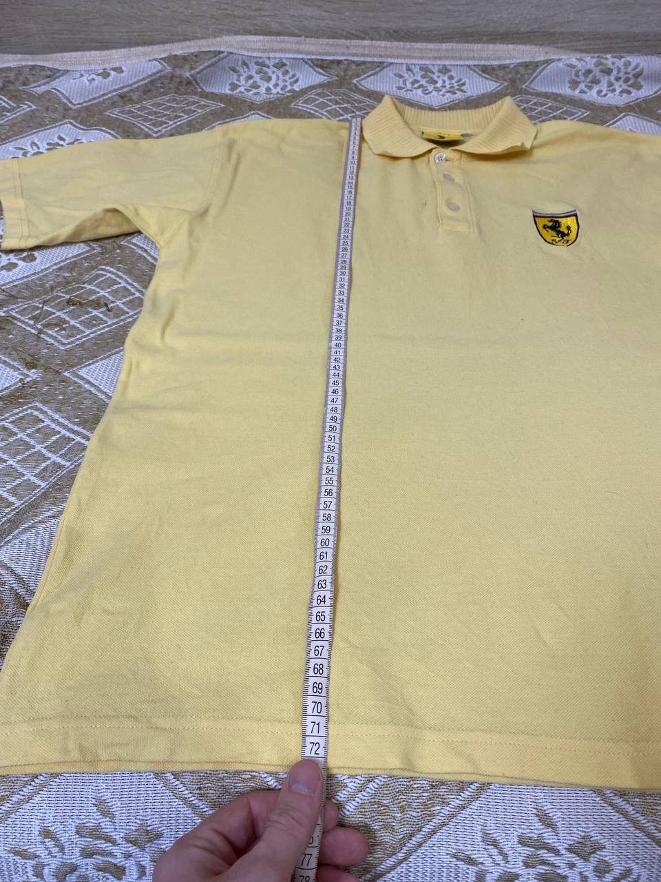 Ferrari 🔥 1998 Ferrari Logo Polo Racing T Shirt BMW Mercedes Audi Size US L / EU 52-54 / 3 - 10 Thumbnail