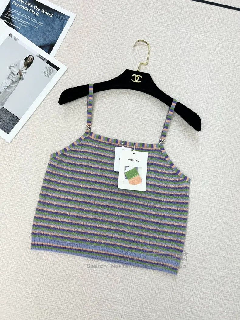 Chanel Chanel 24A suspender vest Size XS / US 0-2 / IT 36-38 - 2 Thumbnail