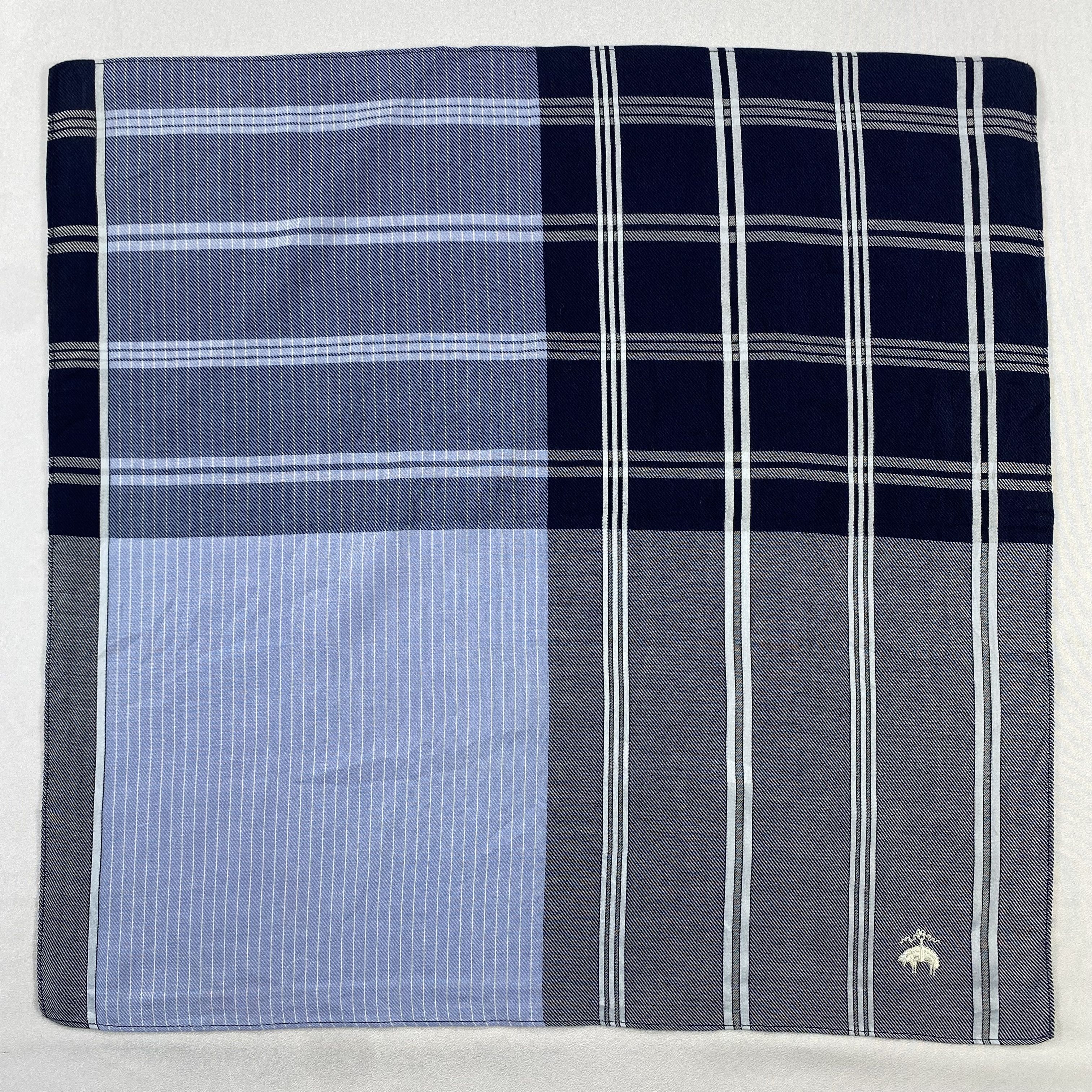 Brooks Brothers × Vintage Brooks Brothers Bandana/ Handkerchief / Neckerchief-P1726 Size ONE SIZE - 1 Thumbnail