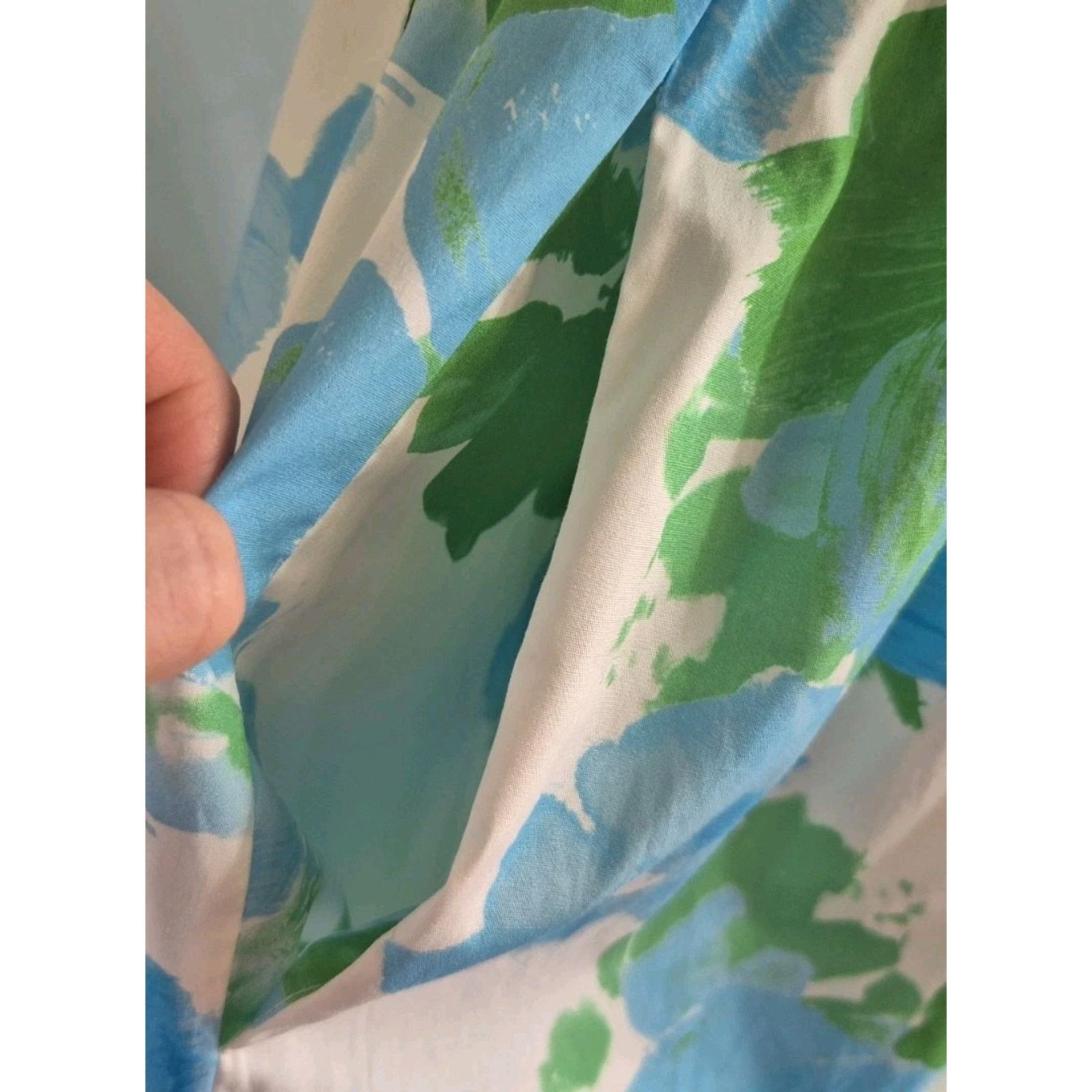 Anthropologie New Anthropologie Sugarlips Smocked Blue Green Dress Medium Size M / US 6-8 / IT 42-44 - 4 Thumbnail