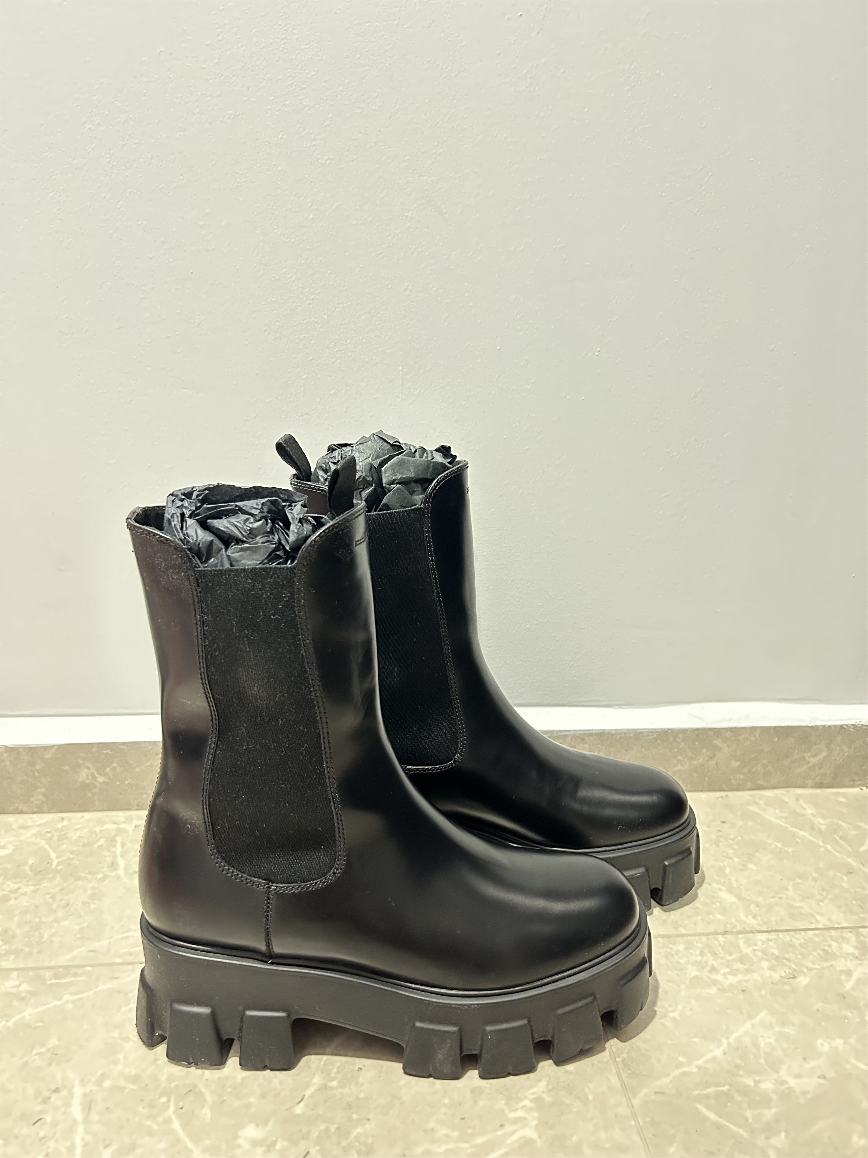 Prada Prada monolith boots Size US 9.5 / IT 39.5 - 3 Thumbnail