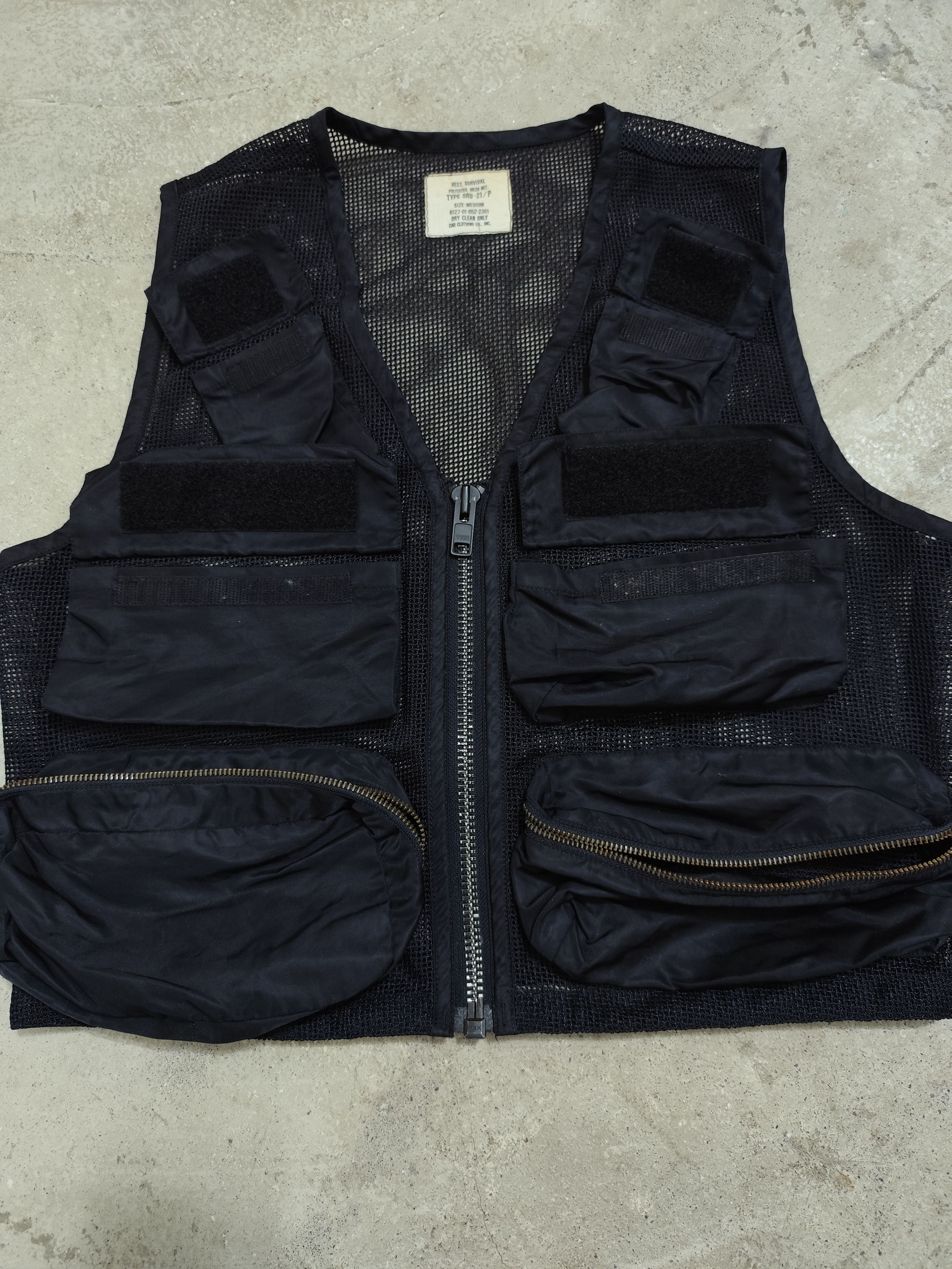 Vintage Vintage military SRU-21/P survival vest mesh Size US L / EU 52-54 / 3 - 15 Thumbnail