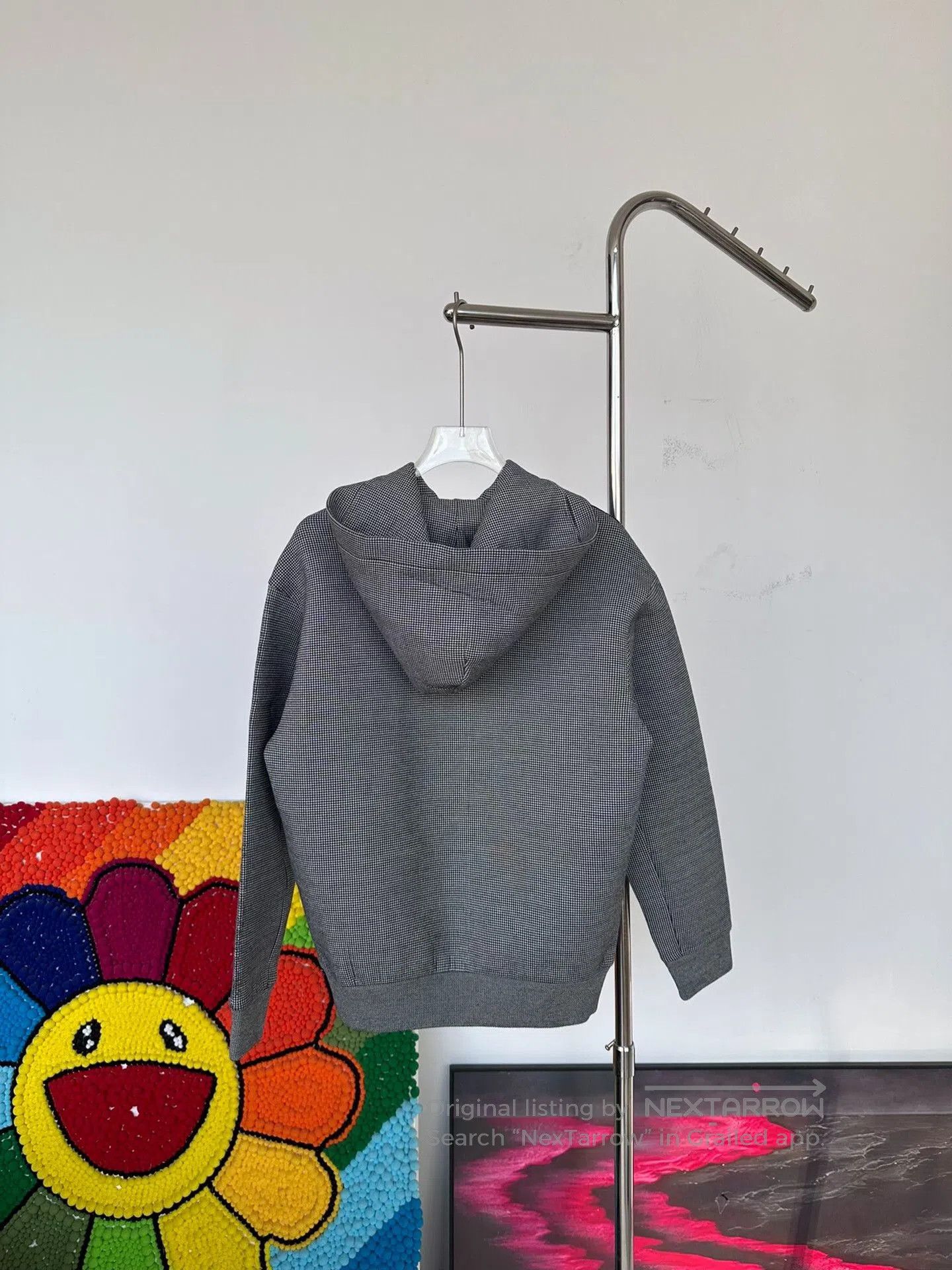 Louis Vuitton Louis Vuitton Gray Silhouette Print Hoodie XXS. Size XXS / US 00 / IT 34 - 3 Thumbnail