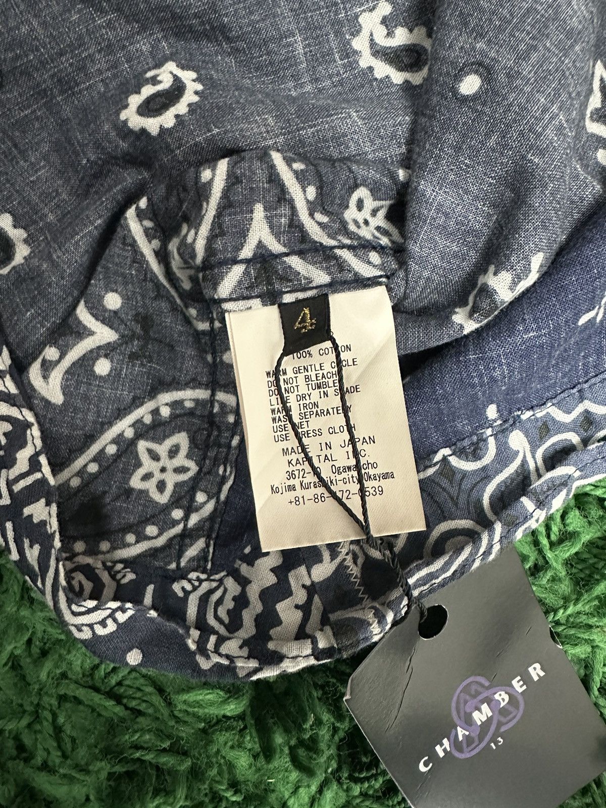 Kapital Kapital Kountry Blue Paisley Button Up Size US XL / EU 56 / 4 - 4 Thumbnail