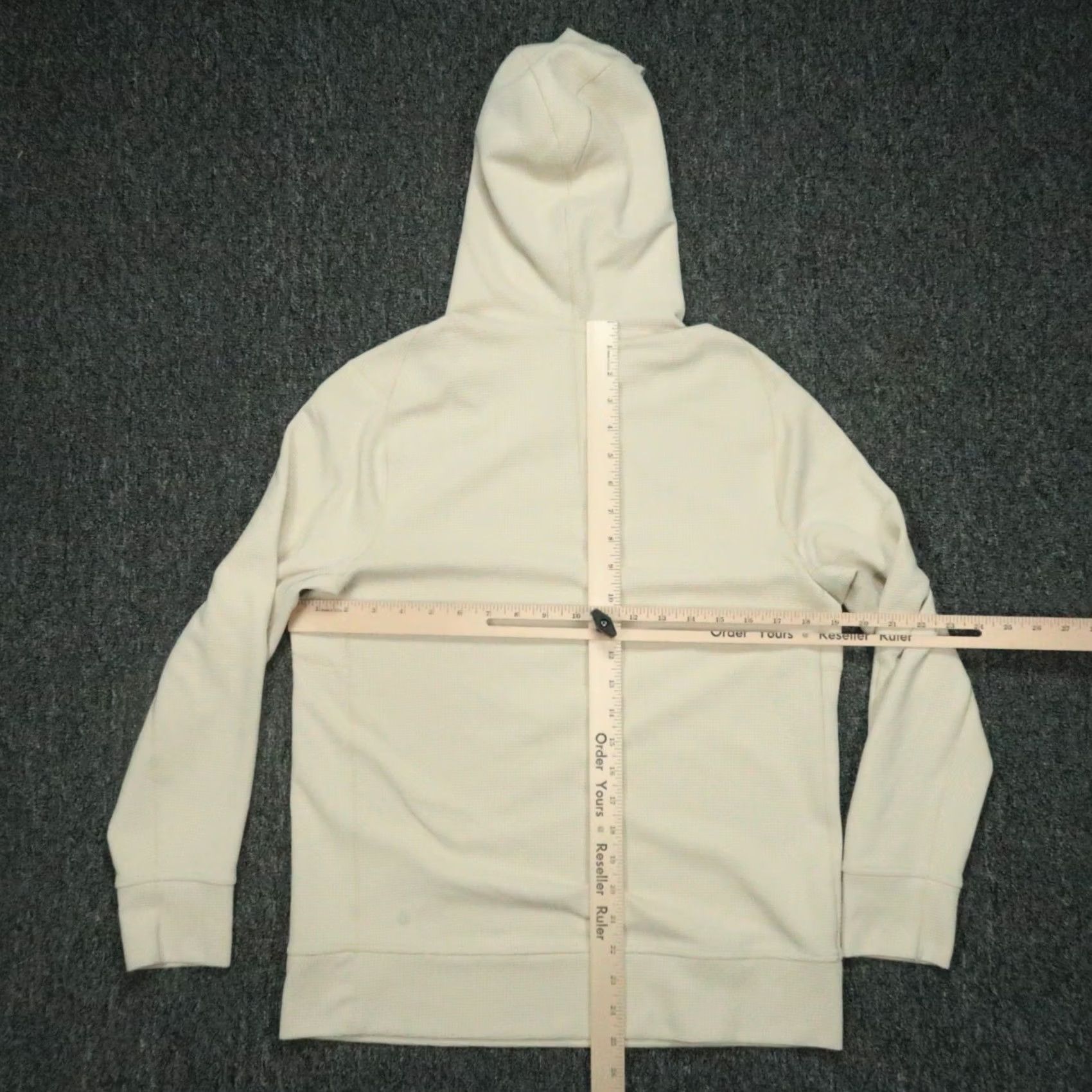 Lululemon Lululemon Hoodie Men Medium Natural Ivory Shift Stitch Snap Pullover Long Sleeve Size US M / EU 48-50 / 2 - 5 Thumbnail