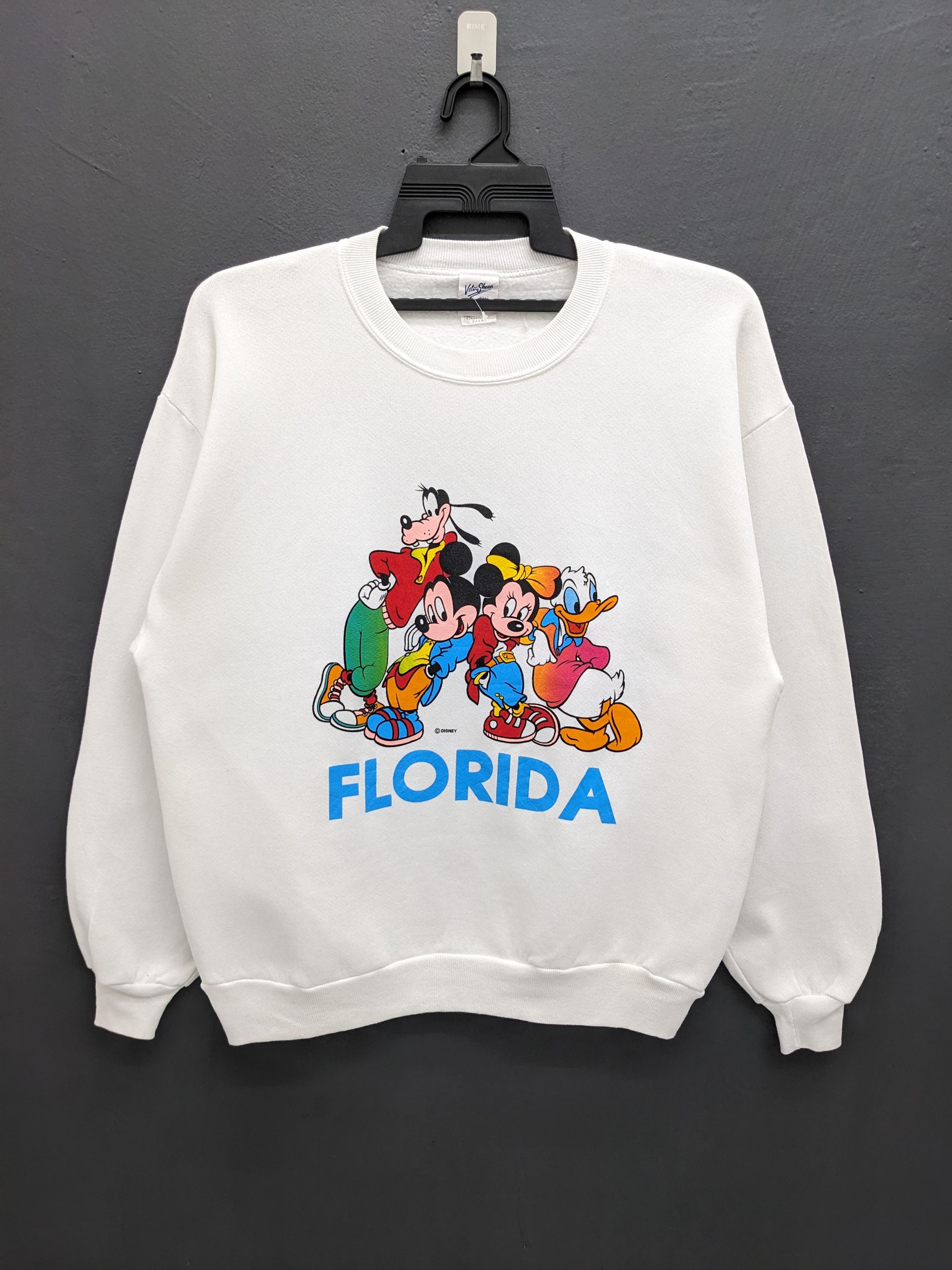 Velva Sheen ntage Velva Sheen USA Made Disney FLORIDA Crewneck Size US L / EU 52-54 / 3 - 2 Thumbnail