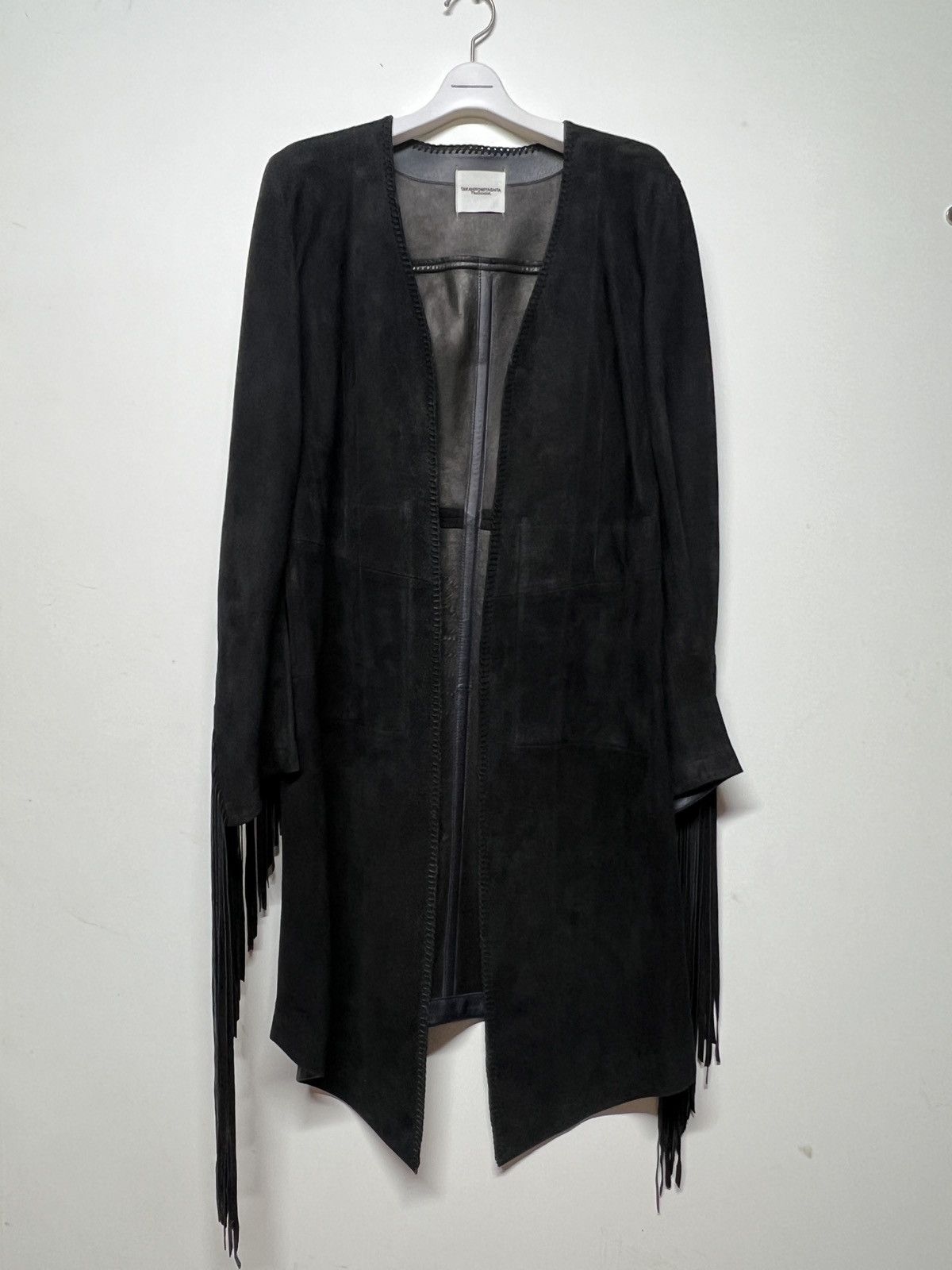 Takahiromiyashita The Soloist. Lamb Suede tassel coat Size US M / EU 48-50 / 2 - 1 Thumbnail