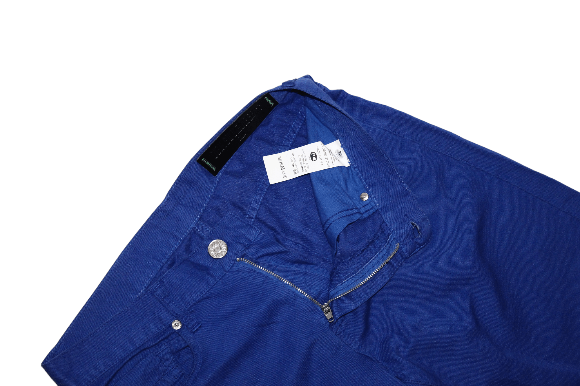 Dirk Bikkembergs Dirk Bikkimbergs Slim Fit Cotton-Linen Casual Pants Size US 32 / EU 48 - 4 Thumbnail