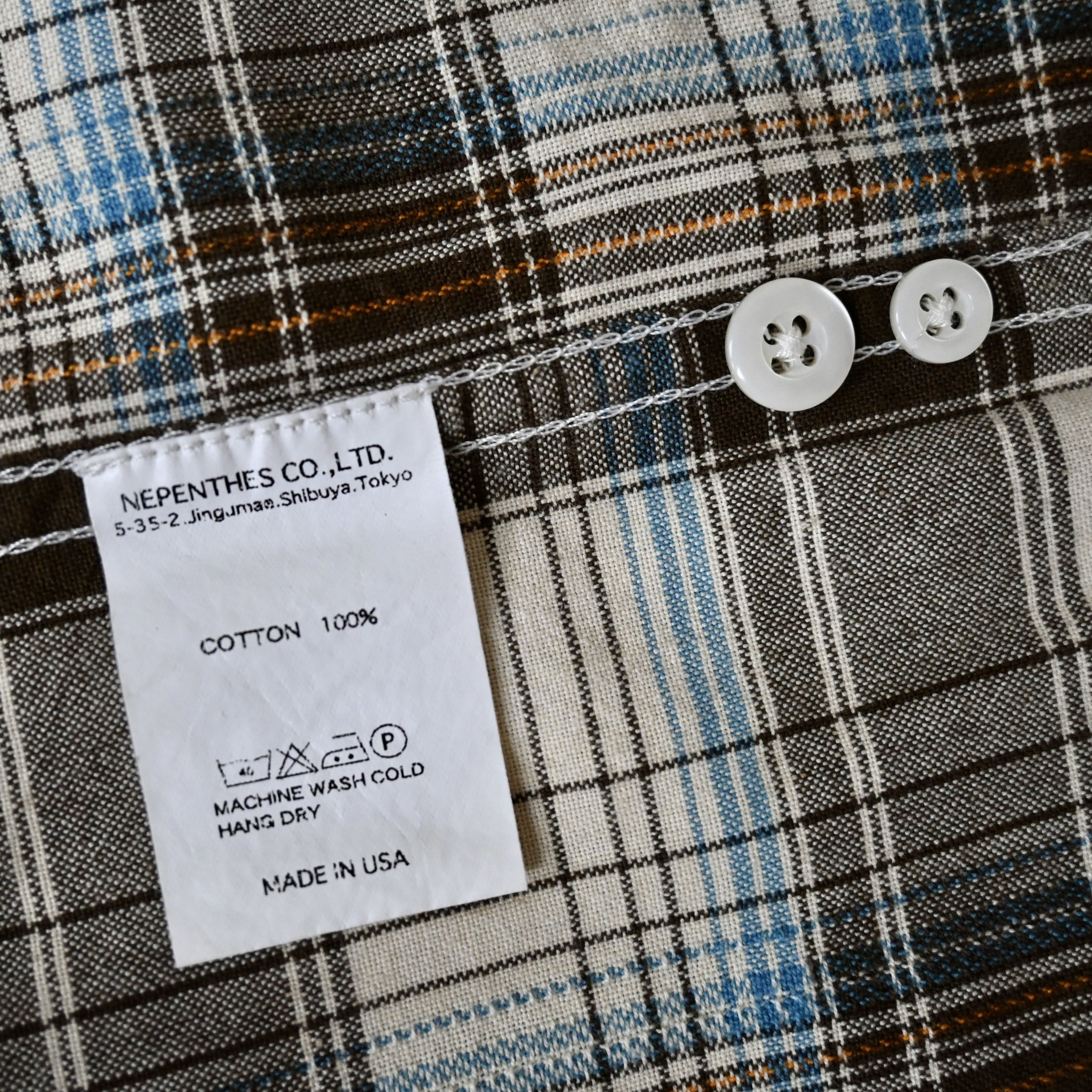 Engineered Garments Vintage ENGINEERED GARMENTS square hem plaid shirt M Size US M / EU 48-50 / 2 - 13 Thumbnail
