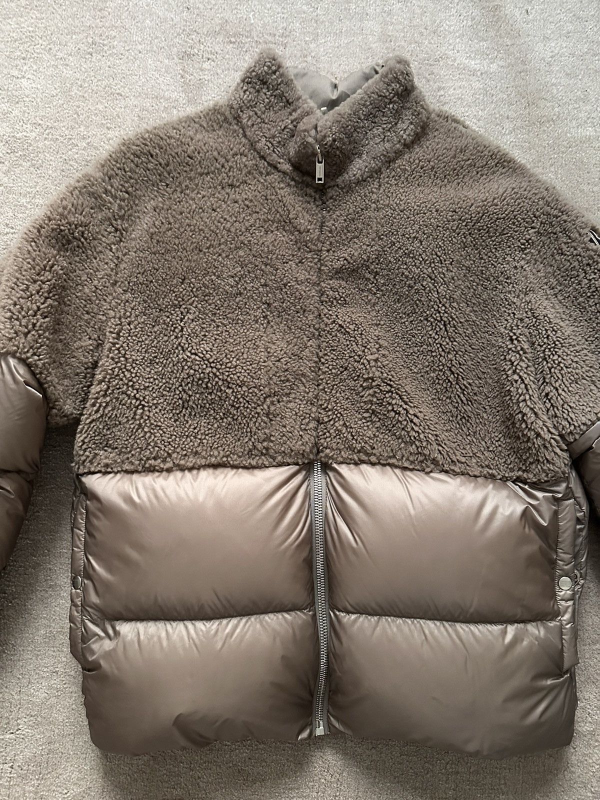 Moncler × Rick Owens Rick Owens x Moncler Coyote Fur Down Jacket Size US S / EU 44-46 / 1 - 2 Thumbnail