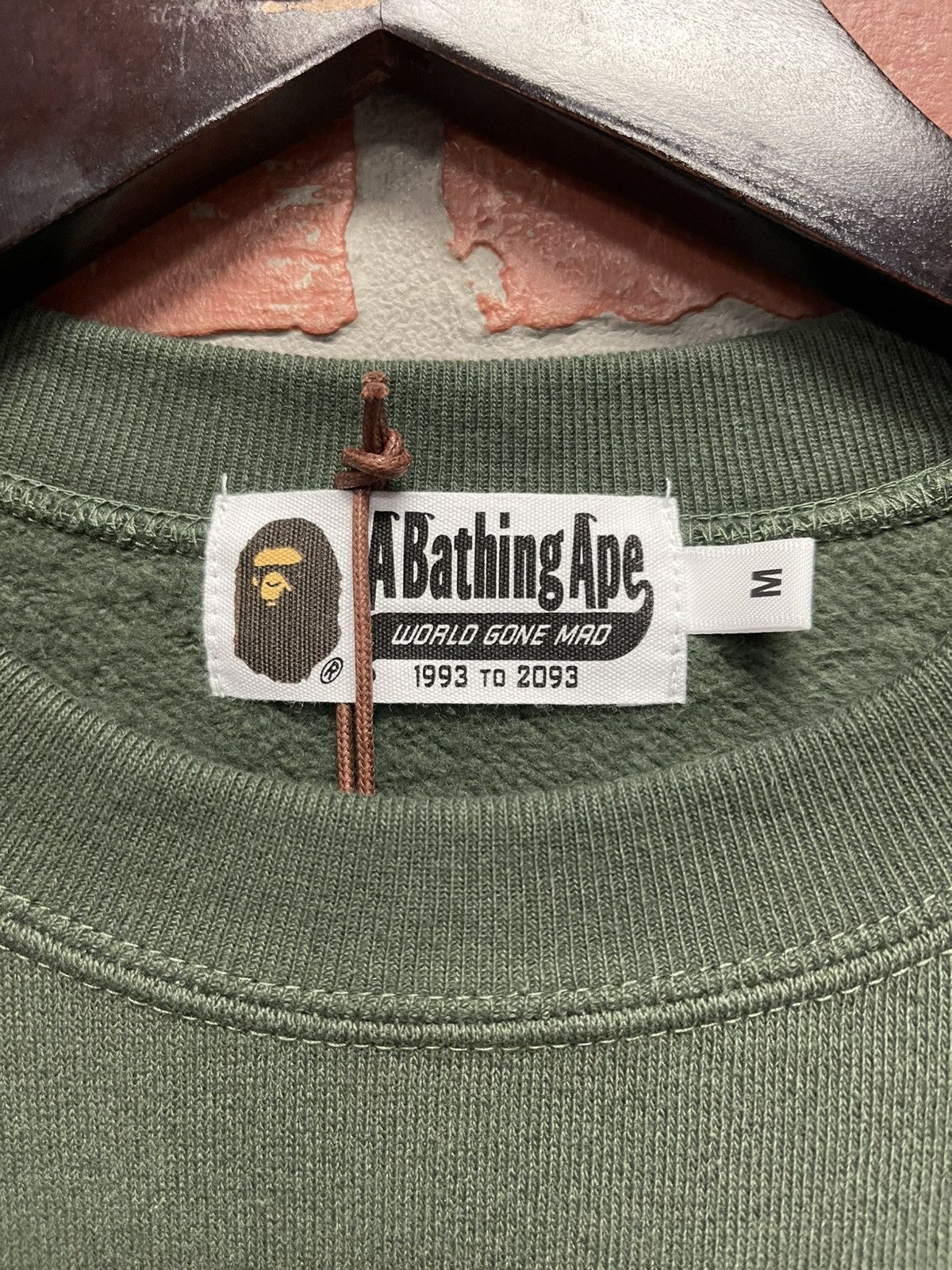Bape Bape Crewneck Green Shark Embroidered Size M Size US M / EU 48-50 / 2 - 7 Thumbnail
