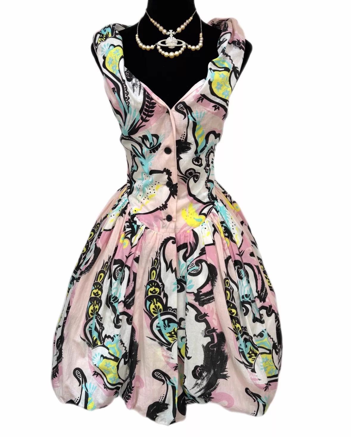 Vivienne Westwood Vivienne Westwood 11ss Vintage Corset Dress 42 Size M / US 6-8 / IT 42-44 - 1 Thumbnail