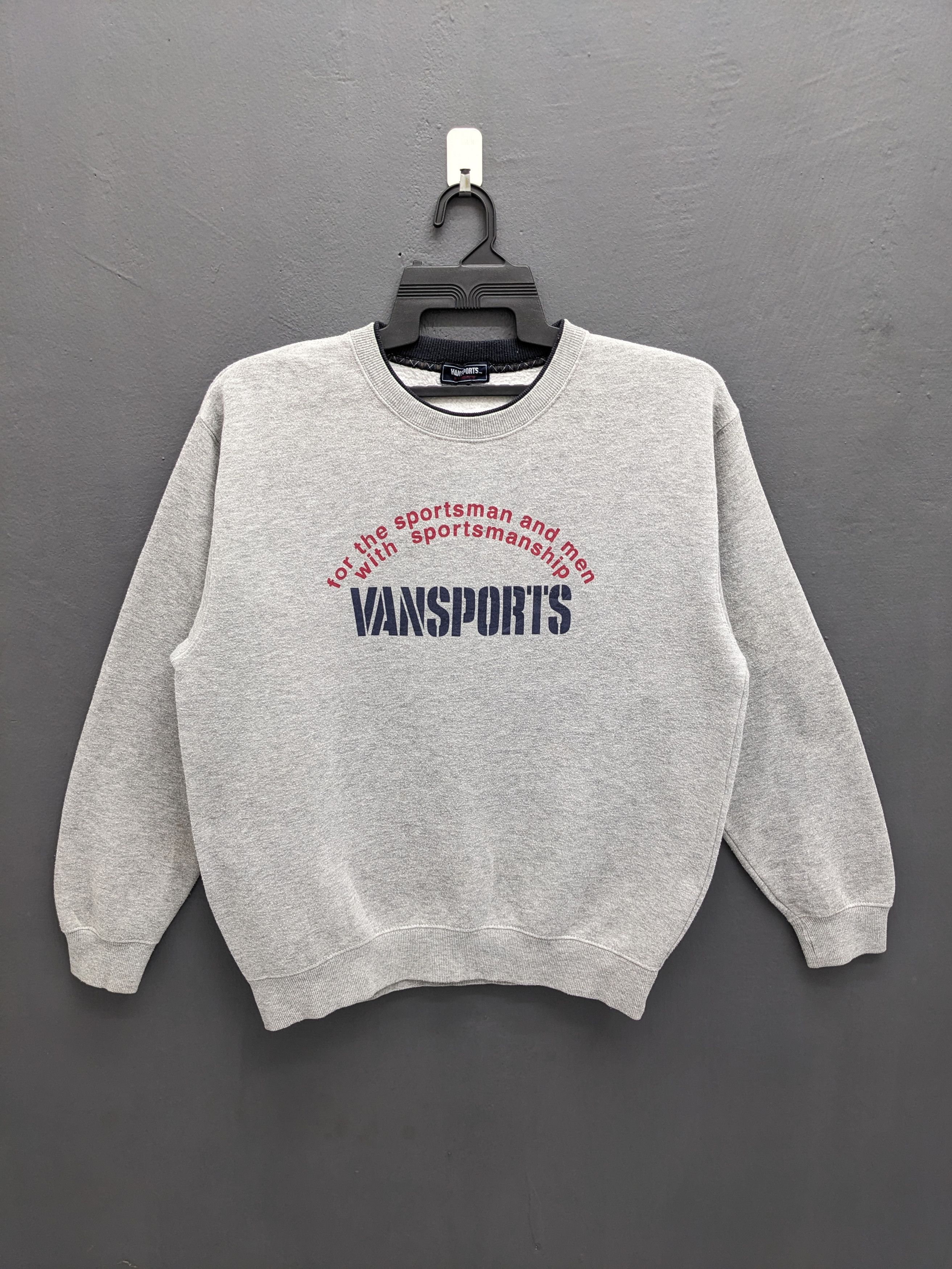 Van Vintage Japanese Brand Van Sports Sweatshirt Size US L / EU 52-54 / 3 - 2 Thumbnail