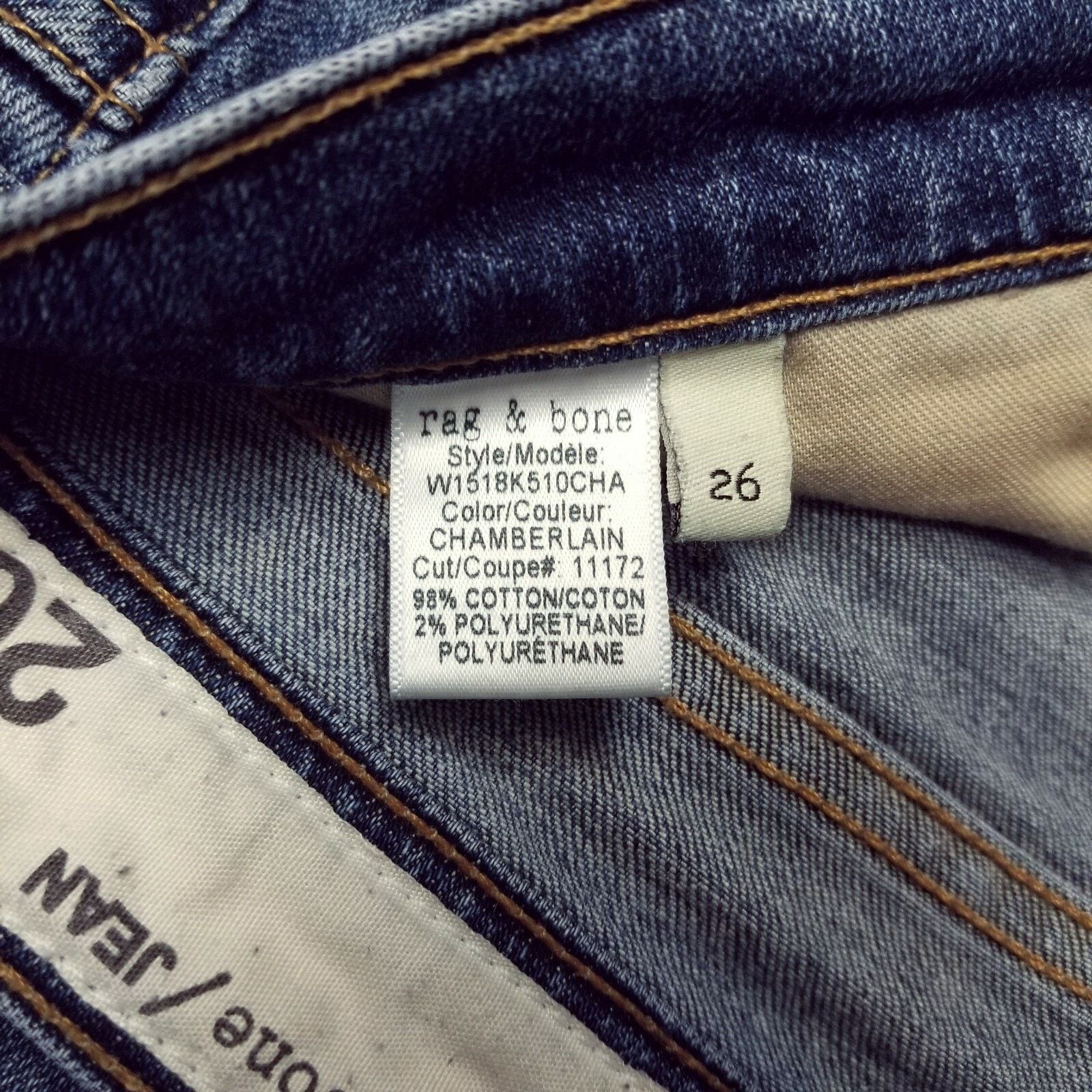 Rag & Bone Rag & Bone DASH Relaxed Skinny Jeans 26 Size 26" / US 2 / IT 38 - 6 Thumbnail