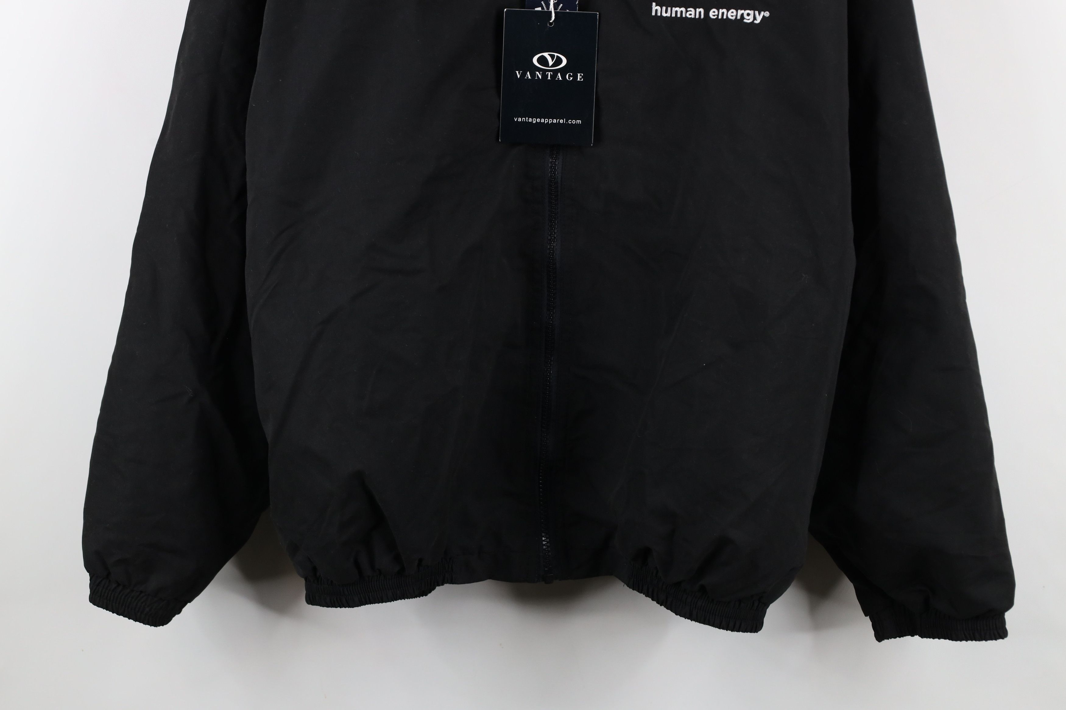 Vintage Deadstock Vintage 90s Streetwear Energy Hooded Jacket Size US L / EU 52-54 / 3 - 3 Thumbnail