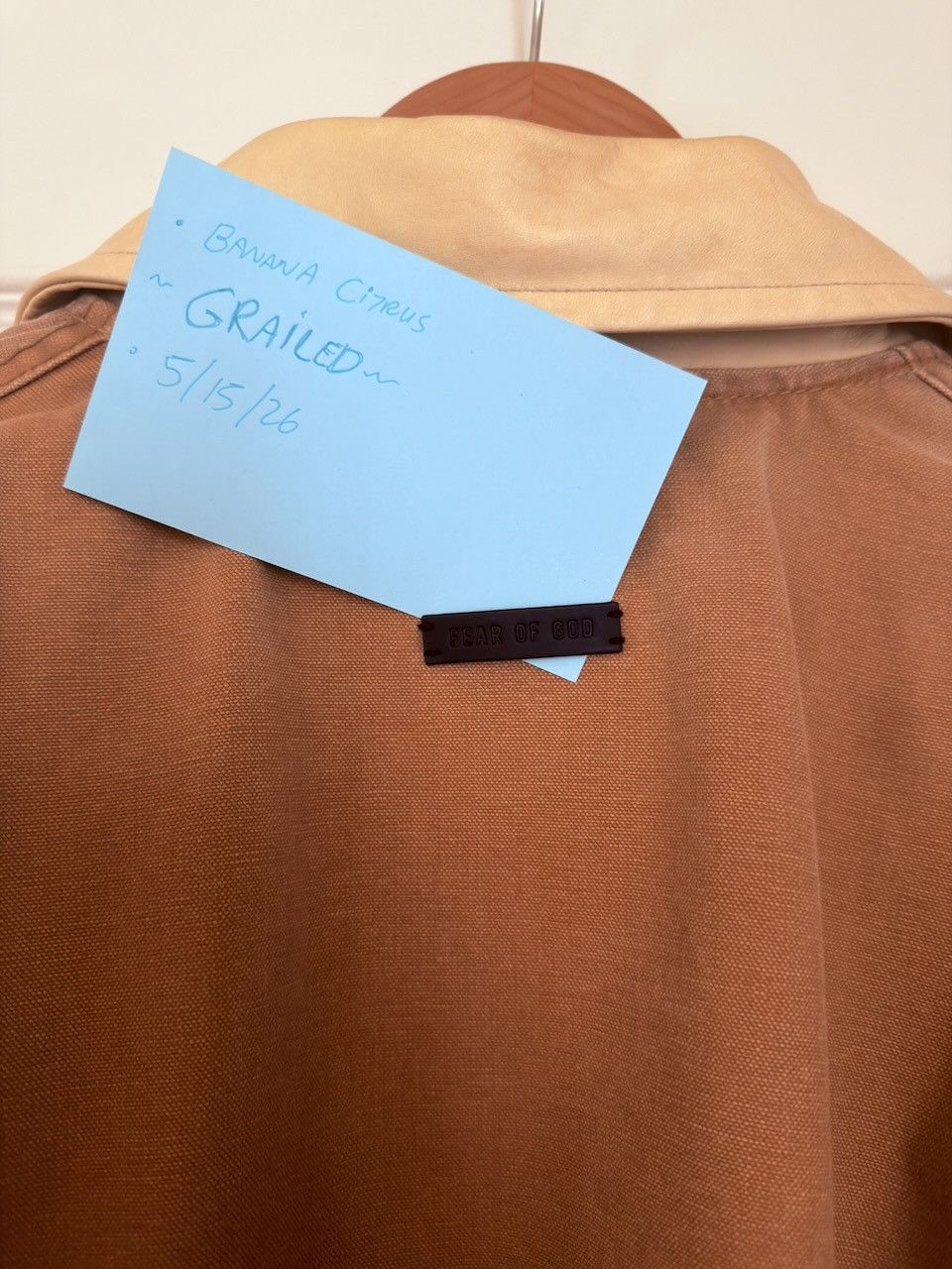 Fear of God Fear of God Canvas Jacket Size US M / EU 48-50 / 2 - 6 Thumbnail