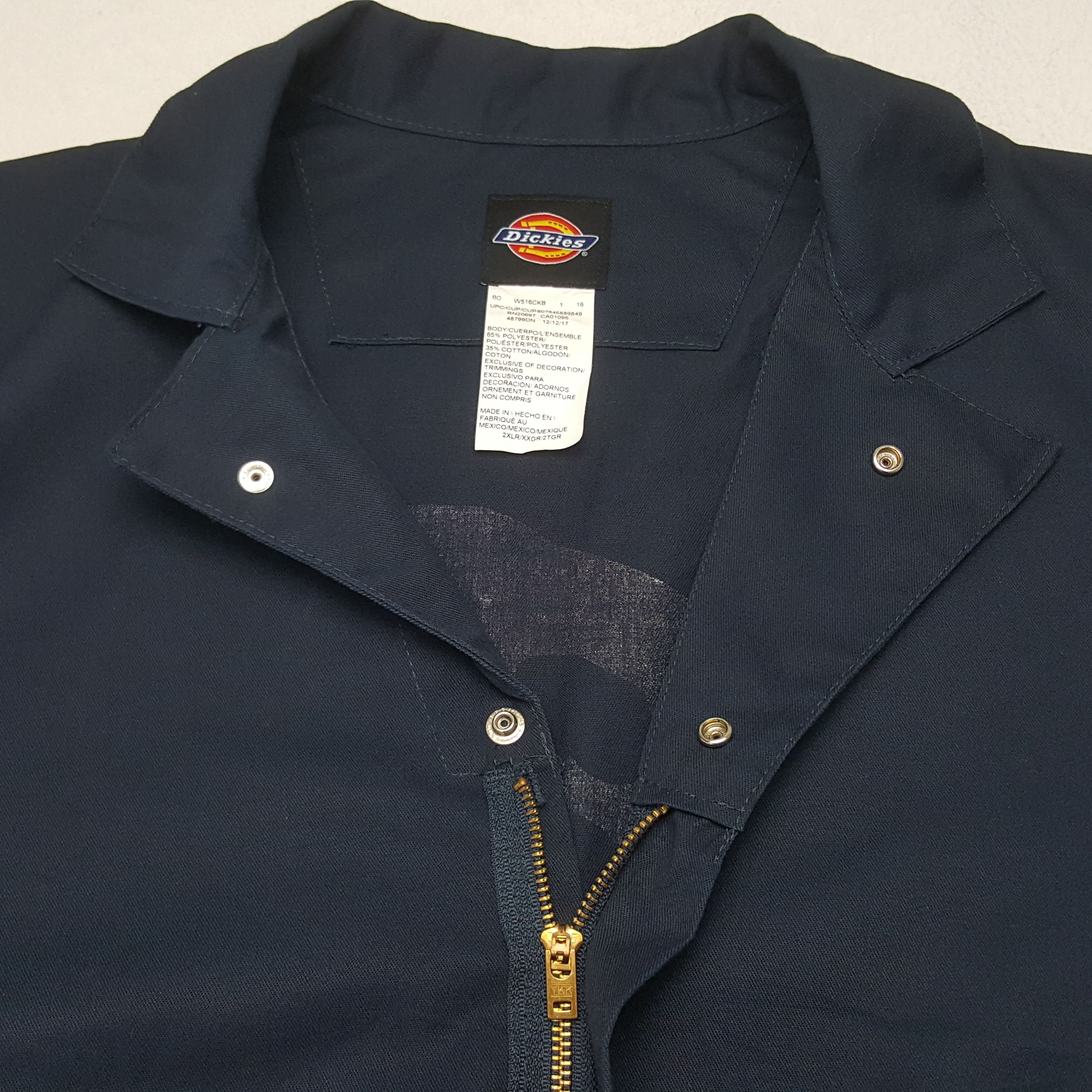 Dickies × Vintage Vintage Dickies American Skull Custom Coverall Jacket C281N6 Size US XXL / EU 58 / 5 - 9 Thumbnail