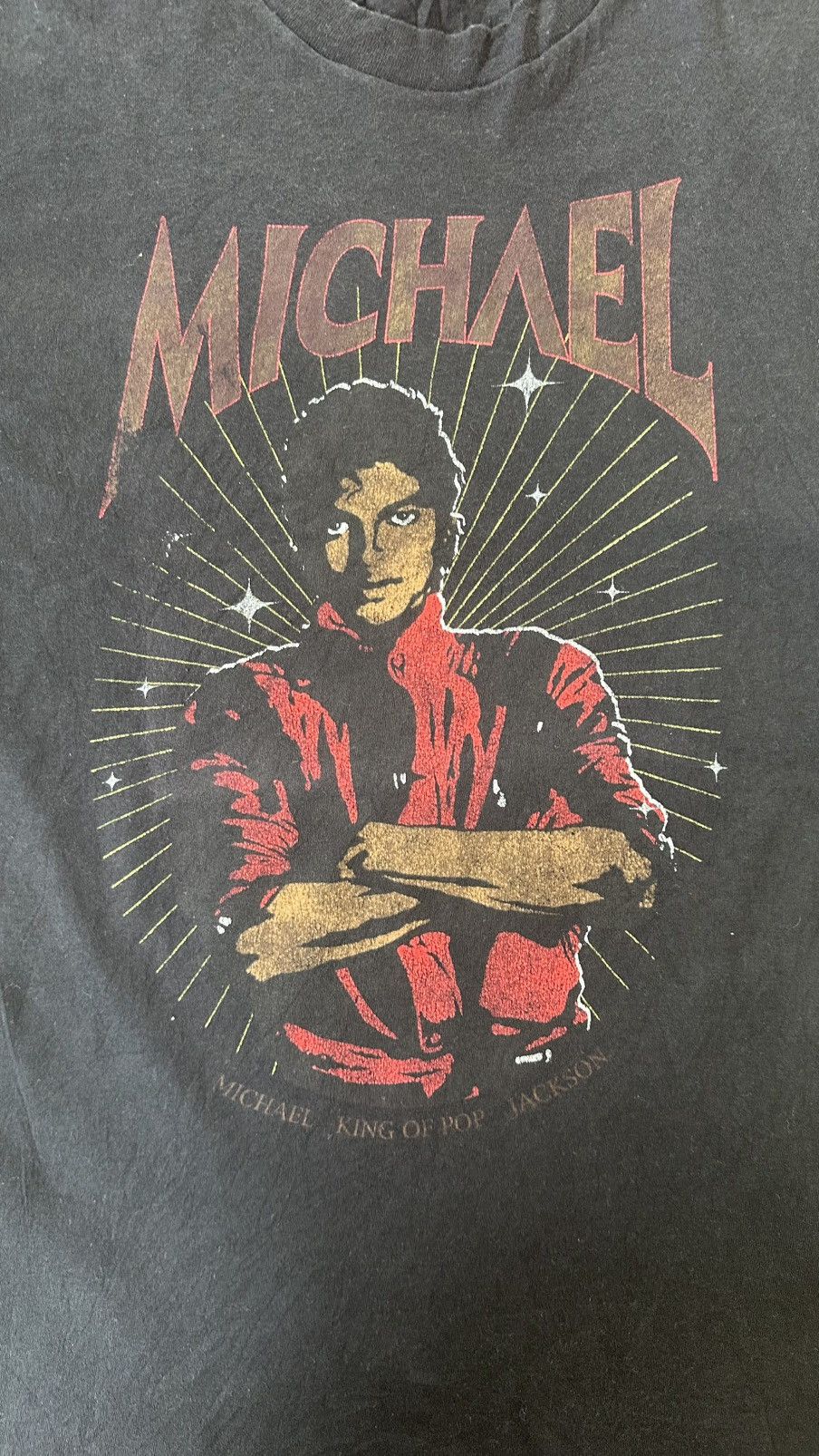 Michael Jackson VINTAGE MICHAEL JAKSON OFFICIAL MERCHANDISE TEE Size US S / EU 44-46 / 1 - 2 Thumbnail