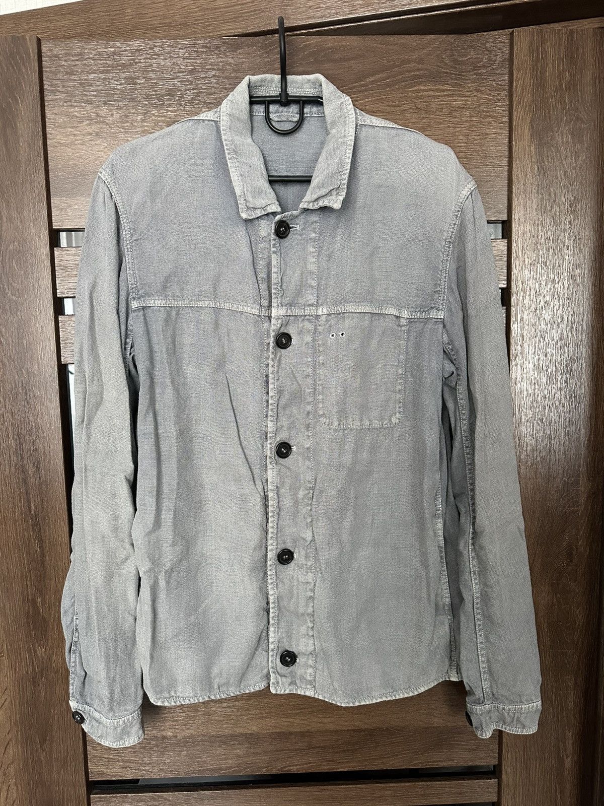 Prada SS 2001 Prada Shirt Overshirt Button Up Long Sleeve Vintage Size US S / EU 44-46 / 1 - 3 Thumbnail
